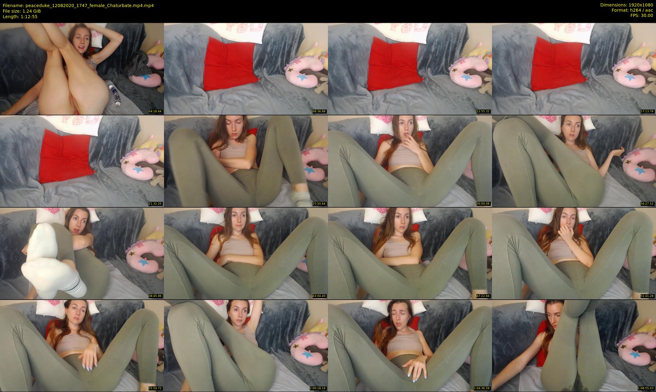 peaceduke — 73 minute Chaturbate female cam show recording, 1080p, Aug 12, 2020