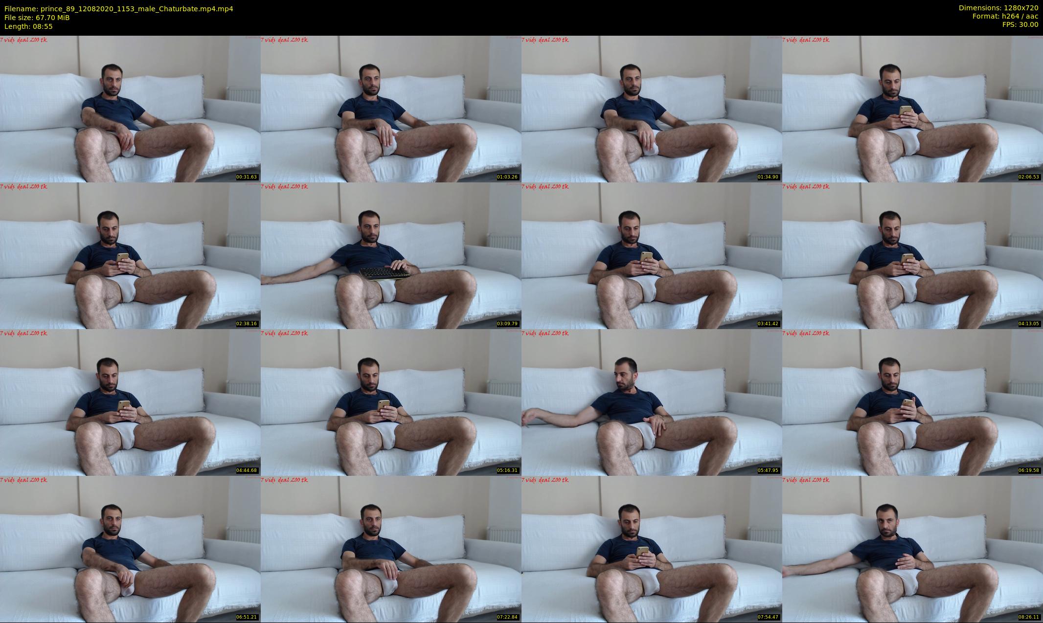 prince_89 — 9 minute Chaturbate male cam show recording, 720p, Aug 12, 2020