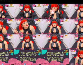 pyrowayne — 54 minute Chaturbate female cam show recording, 720p, Aug 13, 2020