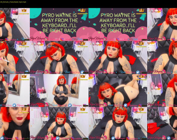 pyrowayne — 53 minute Chaturbate female cam show recording, 720p, Aug 13, 2020