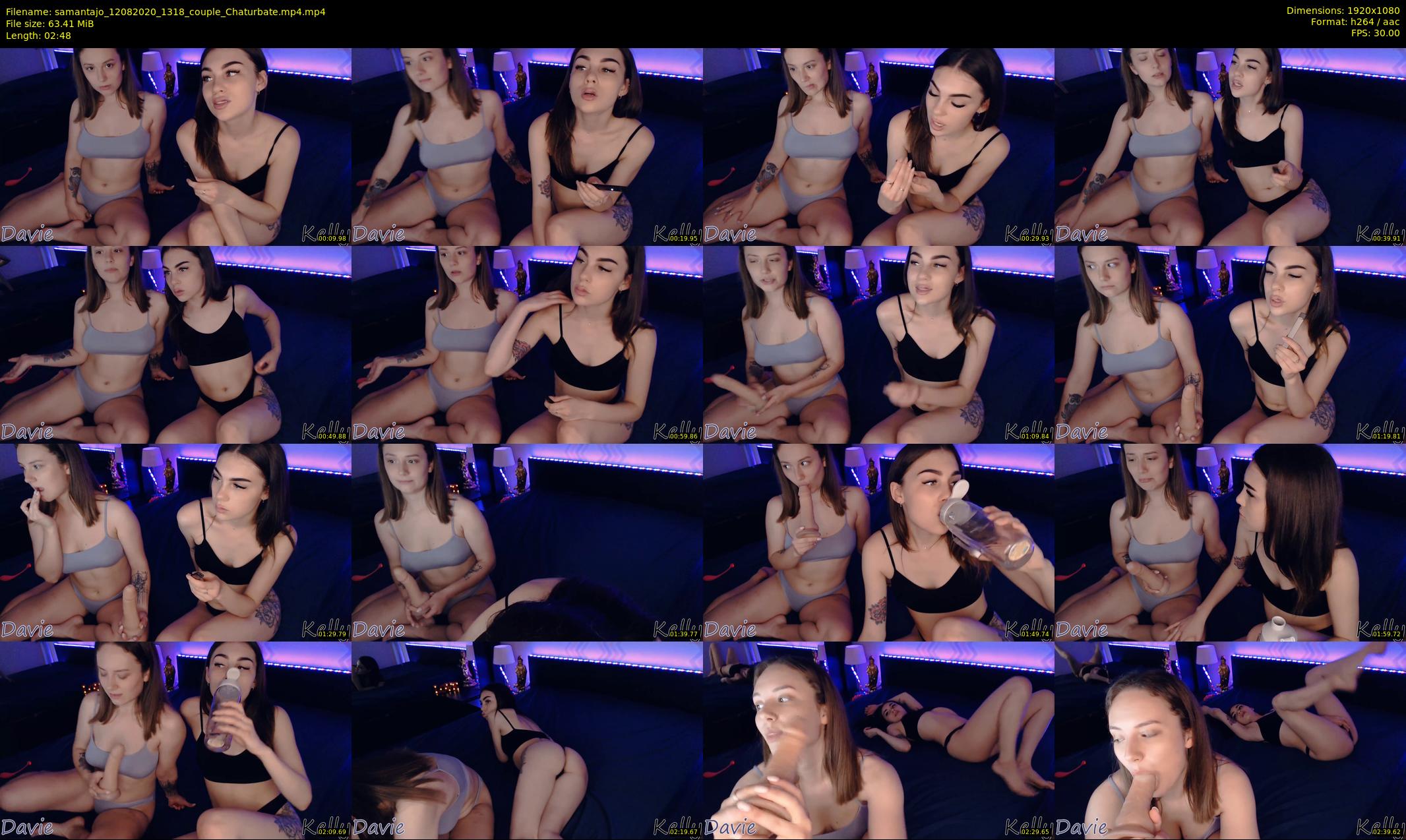 samantajo — 3 minute Chaturbate female cam show recording, 1080p, Aug 12, 2020