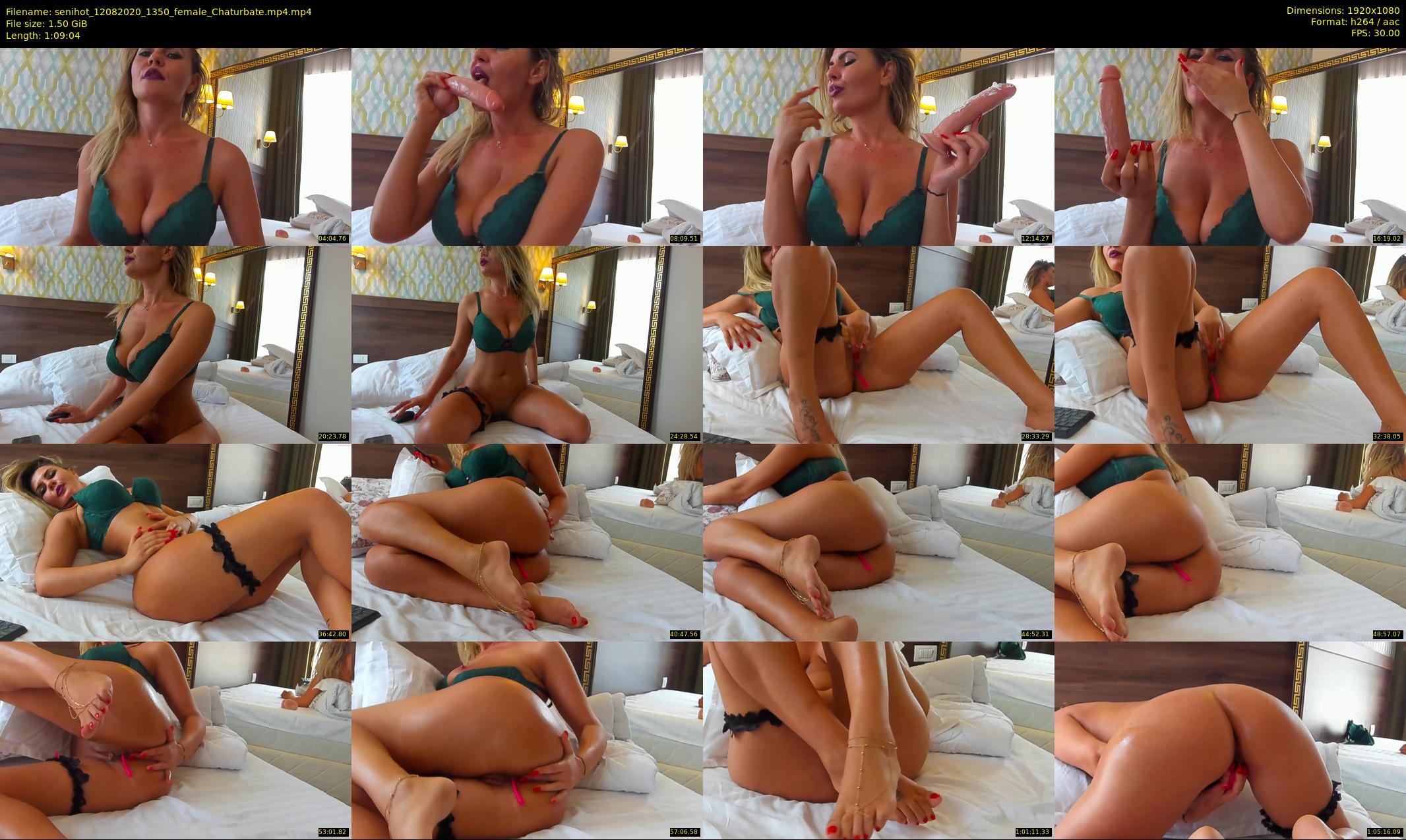 senihot — 70 minute Chaturbate female cam show recording, 1080p, Aug 12, 2020