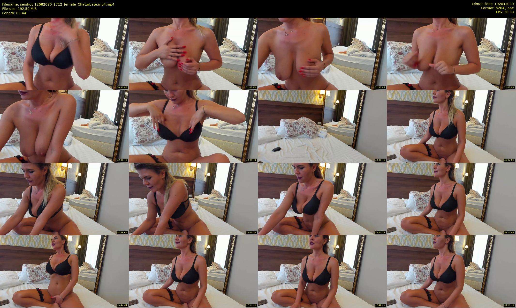 senihot — 9 minute Chaturbate female cam show recording, 1080p, Aug 12, 2020