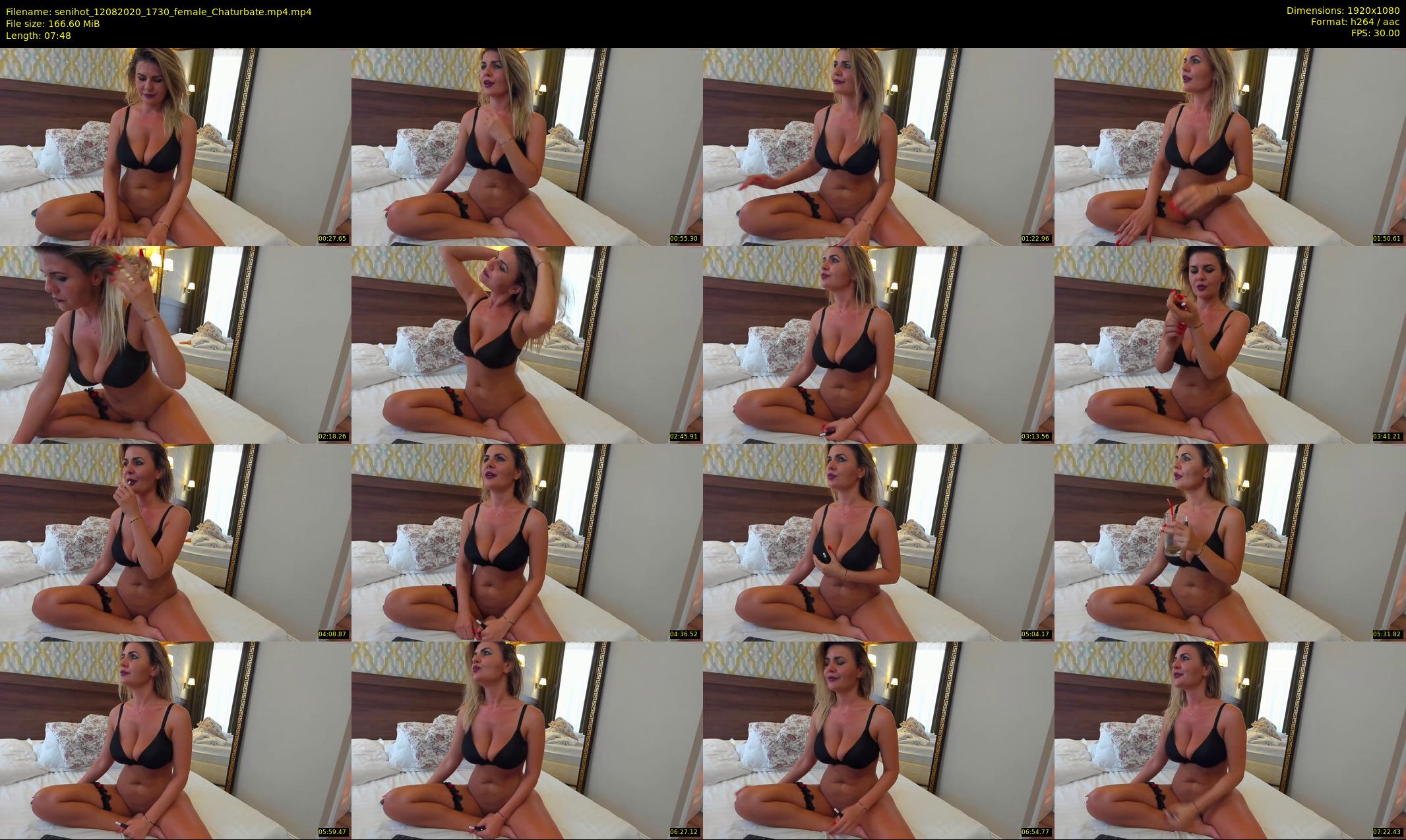 senihot — 8 minute Chaturbate female cam show recording, 1080p, Aug 12, 2020