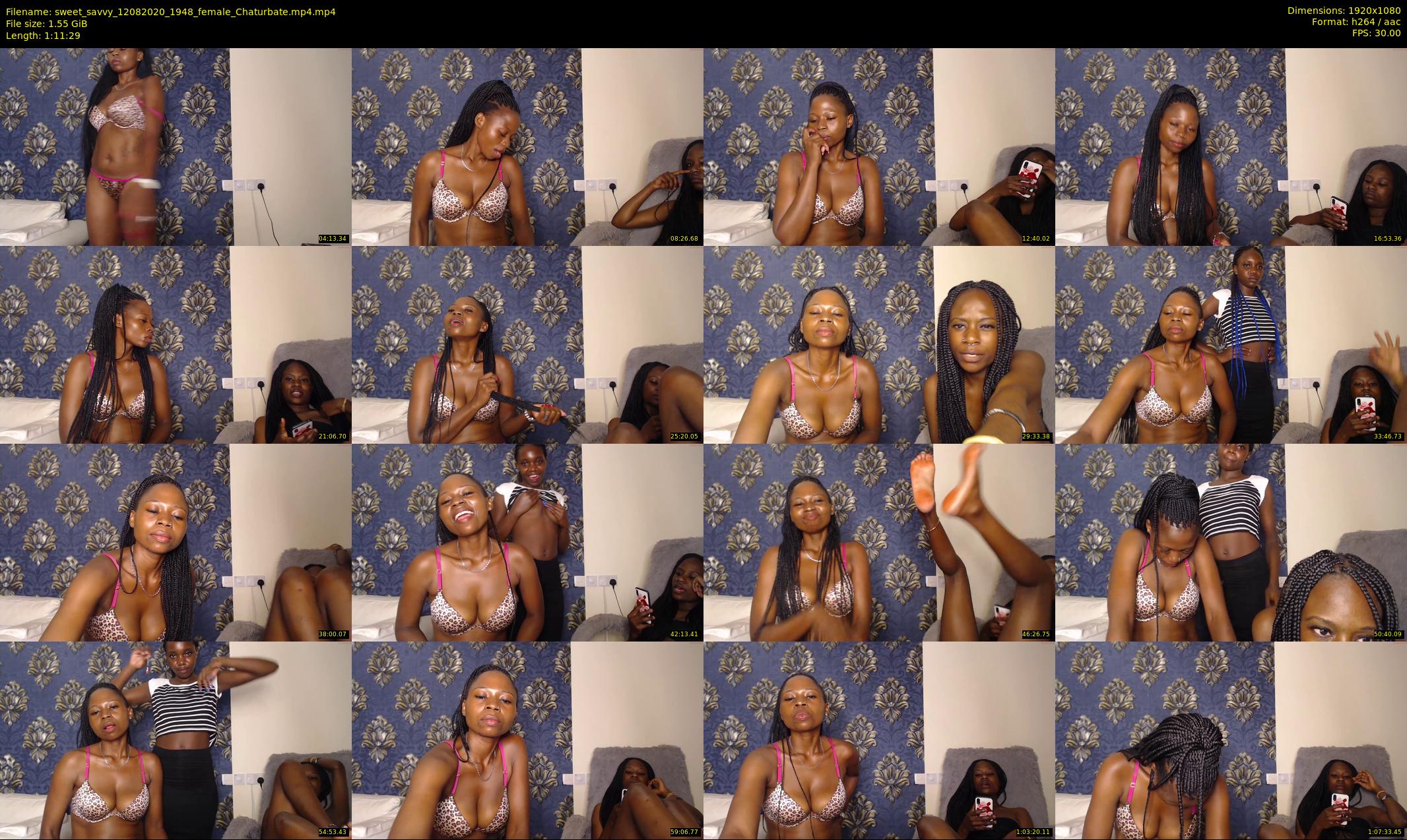 sweet_savvy — 72 minute Chaturbate female cam show recording, 1080p, Aug 12, 2020