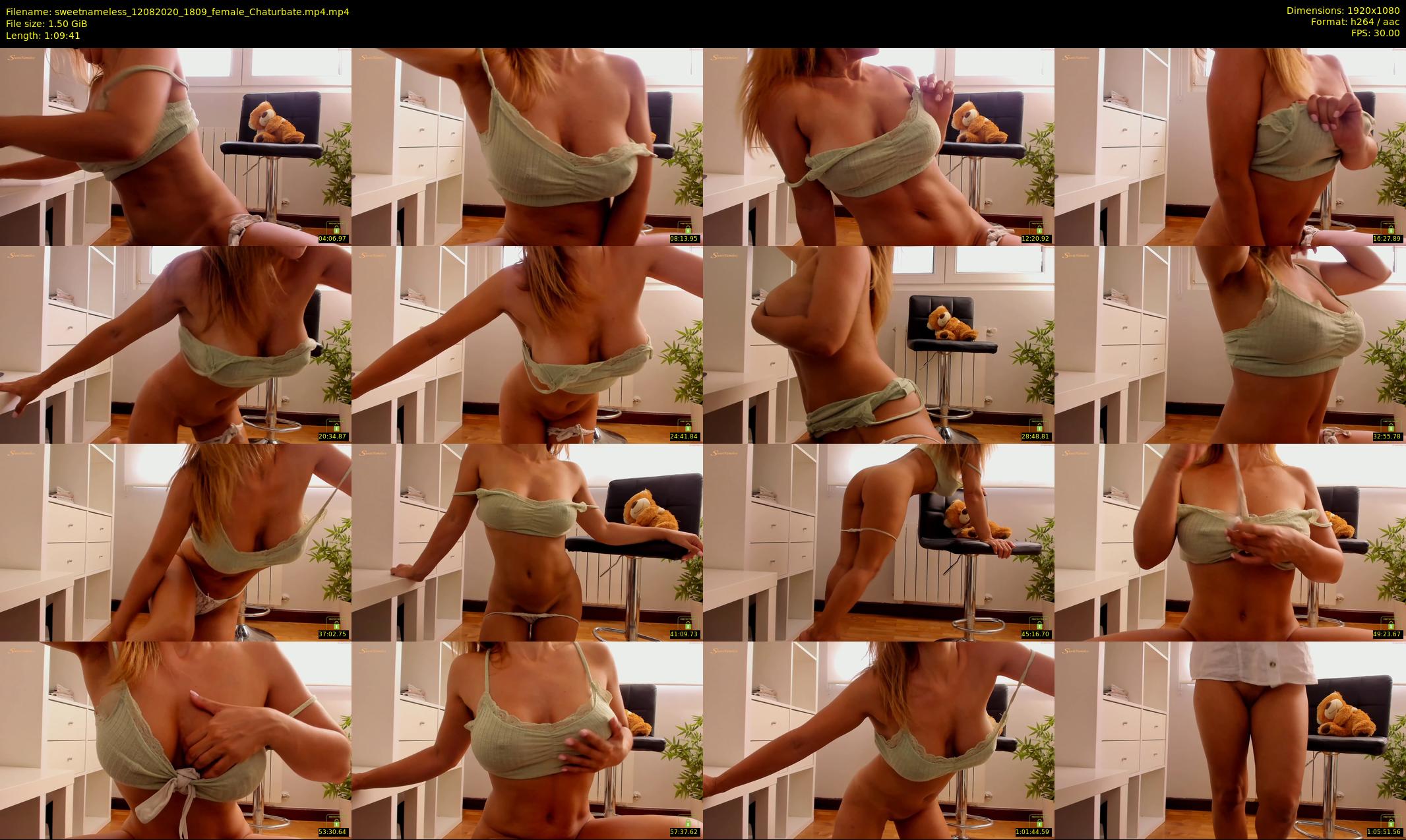 sweetnameless — 70 minute Chaturbate couple cam show recording, 1080p, Aug 12, 2020