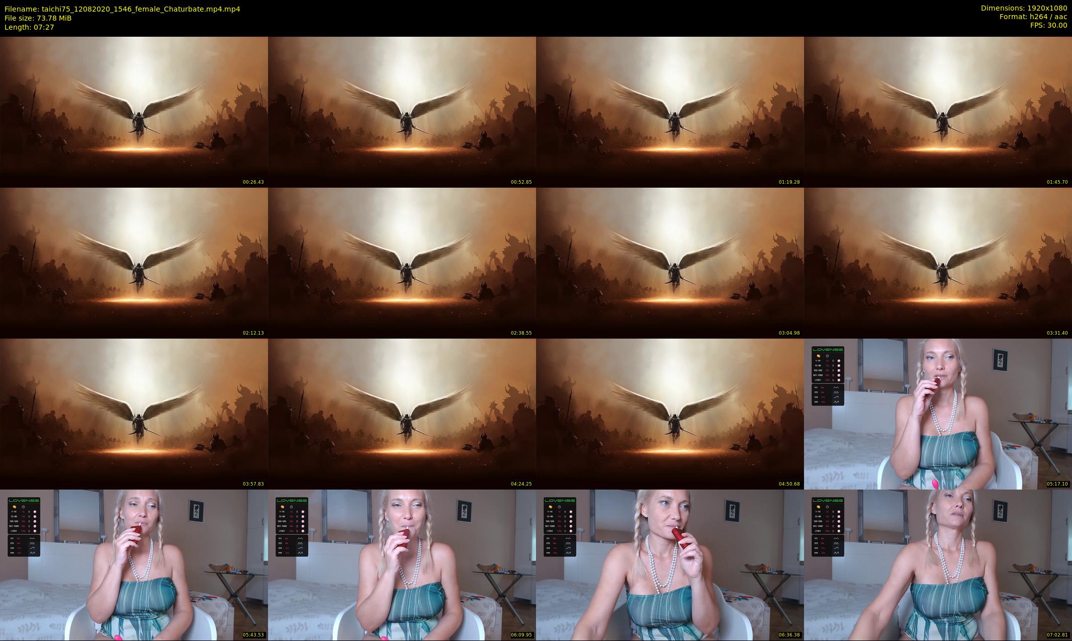 taichi75 — 8 minute Chaturbate female cam show recording, 1080p, Aug 12, 2020