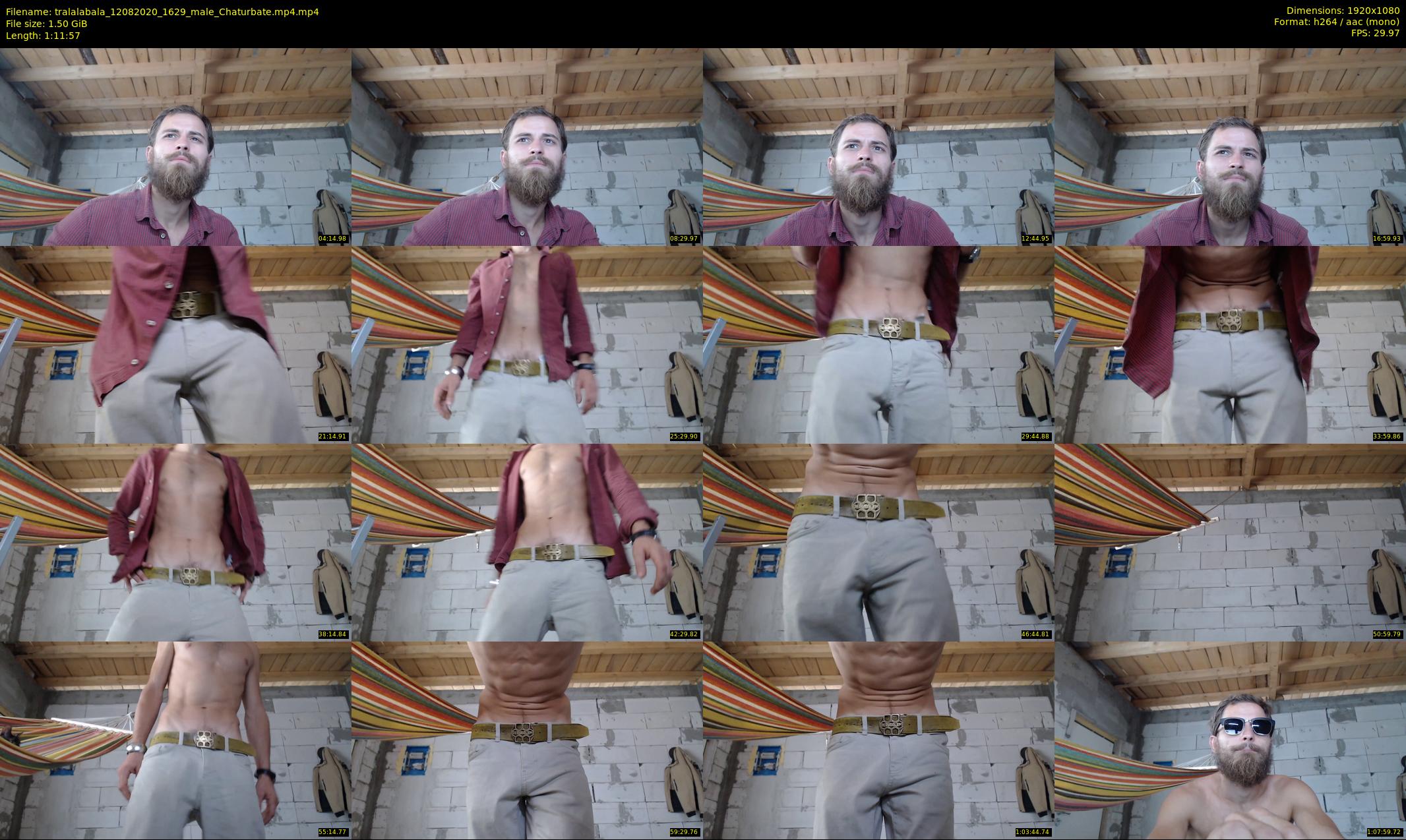 tralalabala — 72 minute Chaturbate male cam show recording, 1080p, Aug 12, 2020