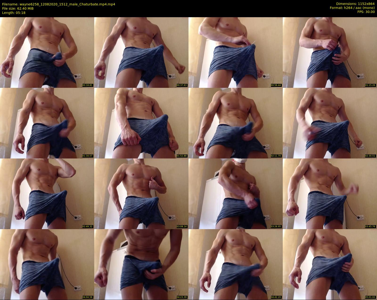 wayne6258 — 6 minute Chaturbate male cam show recording, 720p, Aug 12, 2020