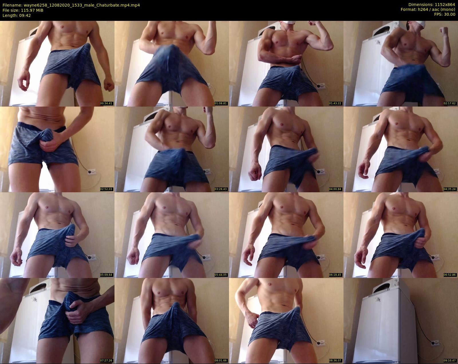 wayne6258 — 10 minute Chaturbate male cam show recording, 720p, Aug 12, 2020