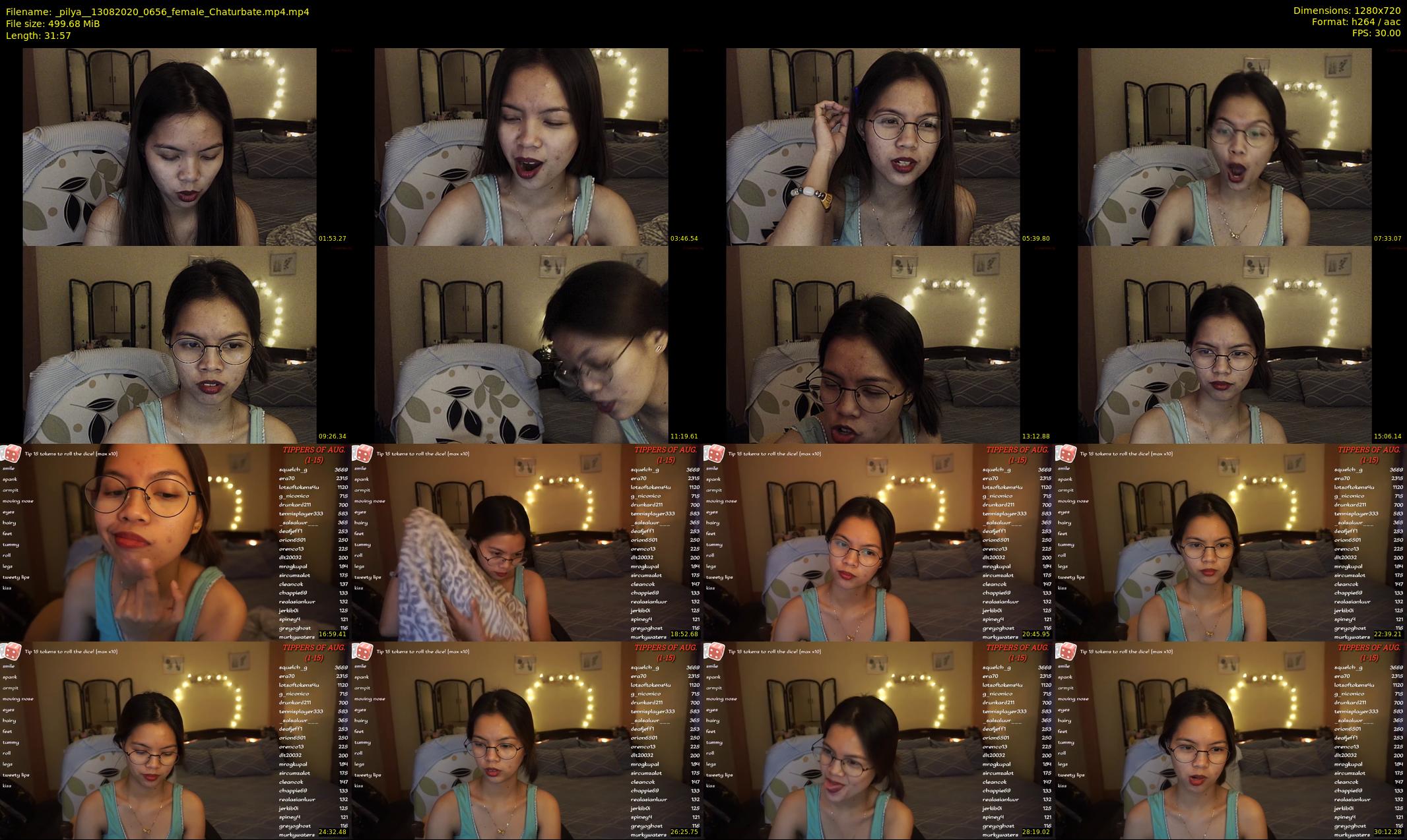 _pilya_ — 32 minute Chaturbate female cam show recording, 720p, Aug 13, 2020