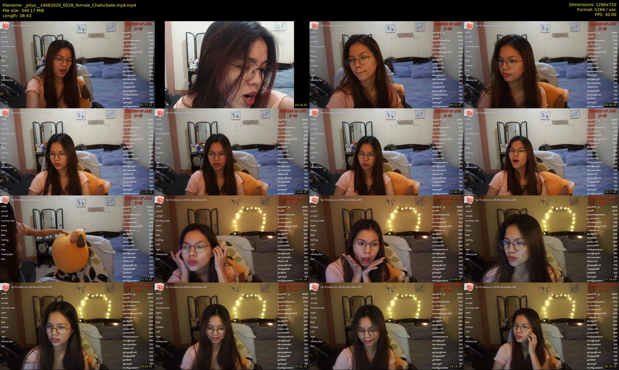_pilya_ — 39 minute Chaturbate female cam show recording, 720p, Aug 14, 2020