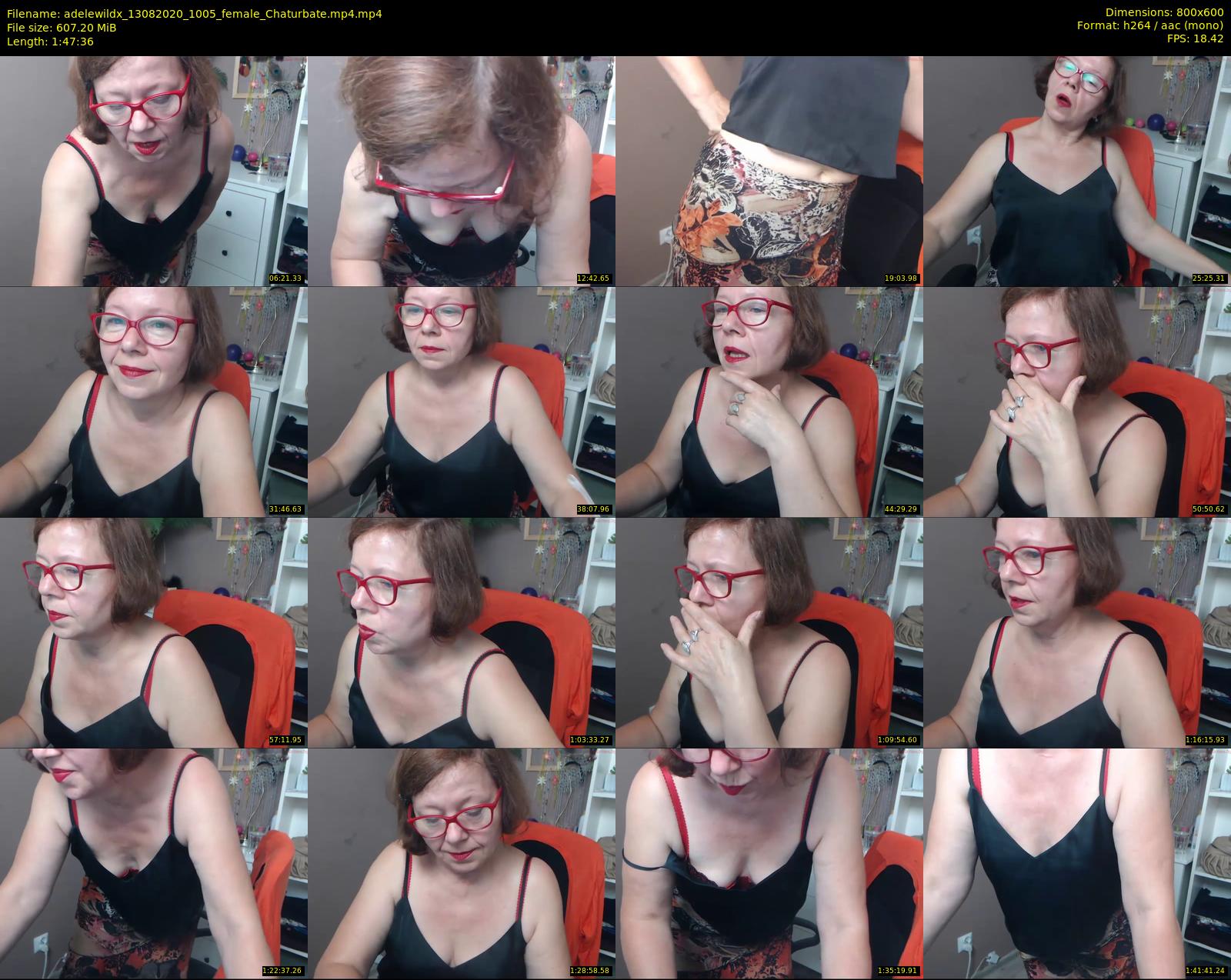 adelewildx — 108 minute Chaturbate female cam show recording, 480p, Aug 13, 2020