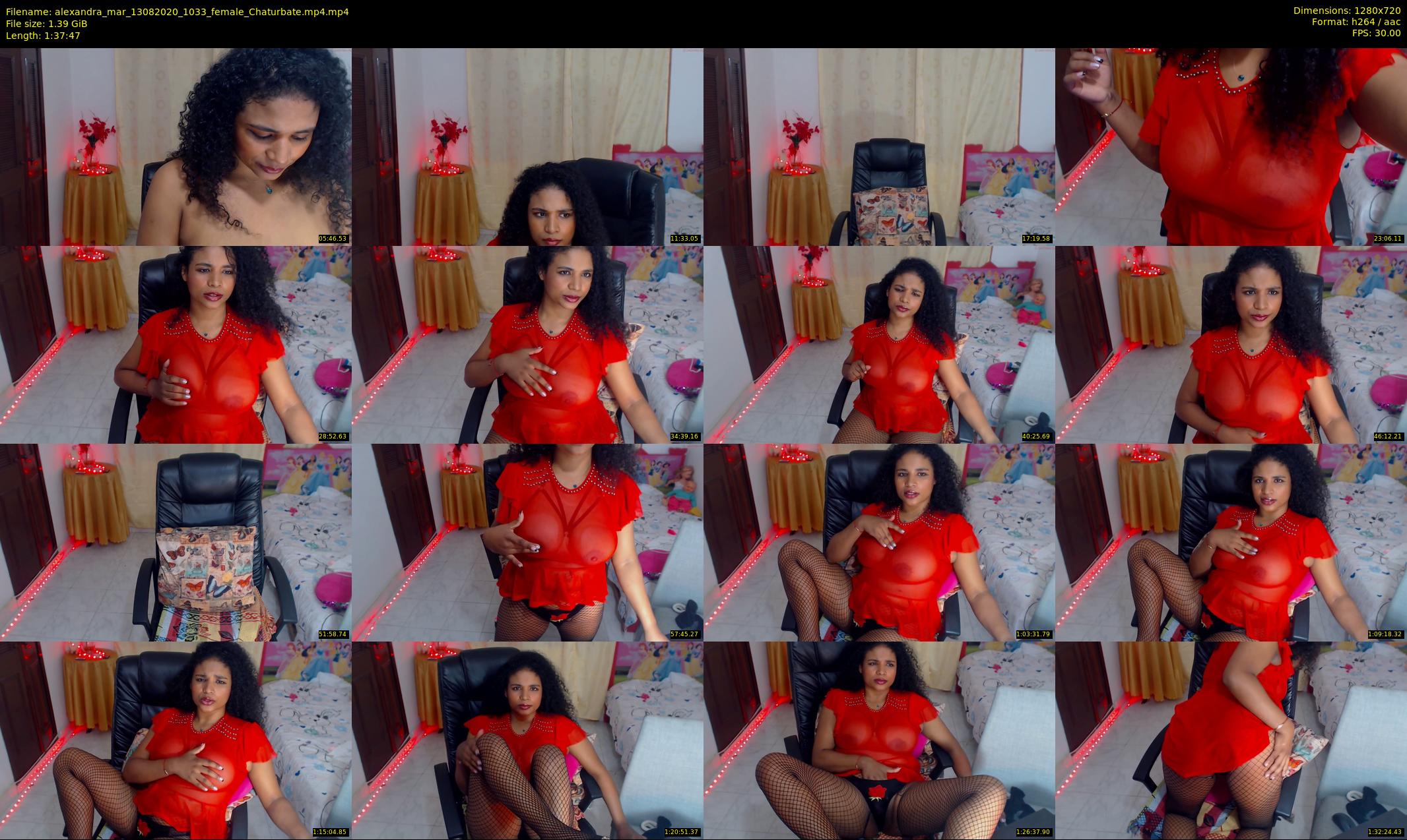alexandra_mar — 98 minute Chaturbate female cam show recording, 720p, Aug 13, 2020