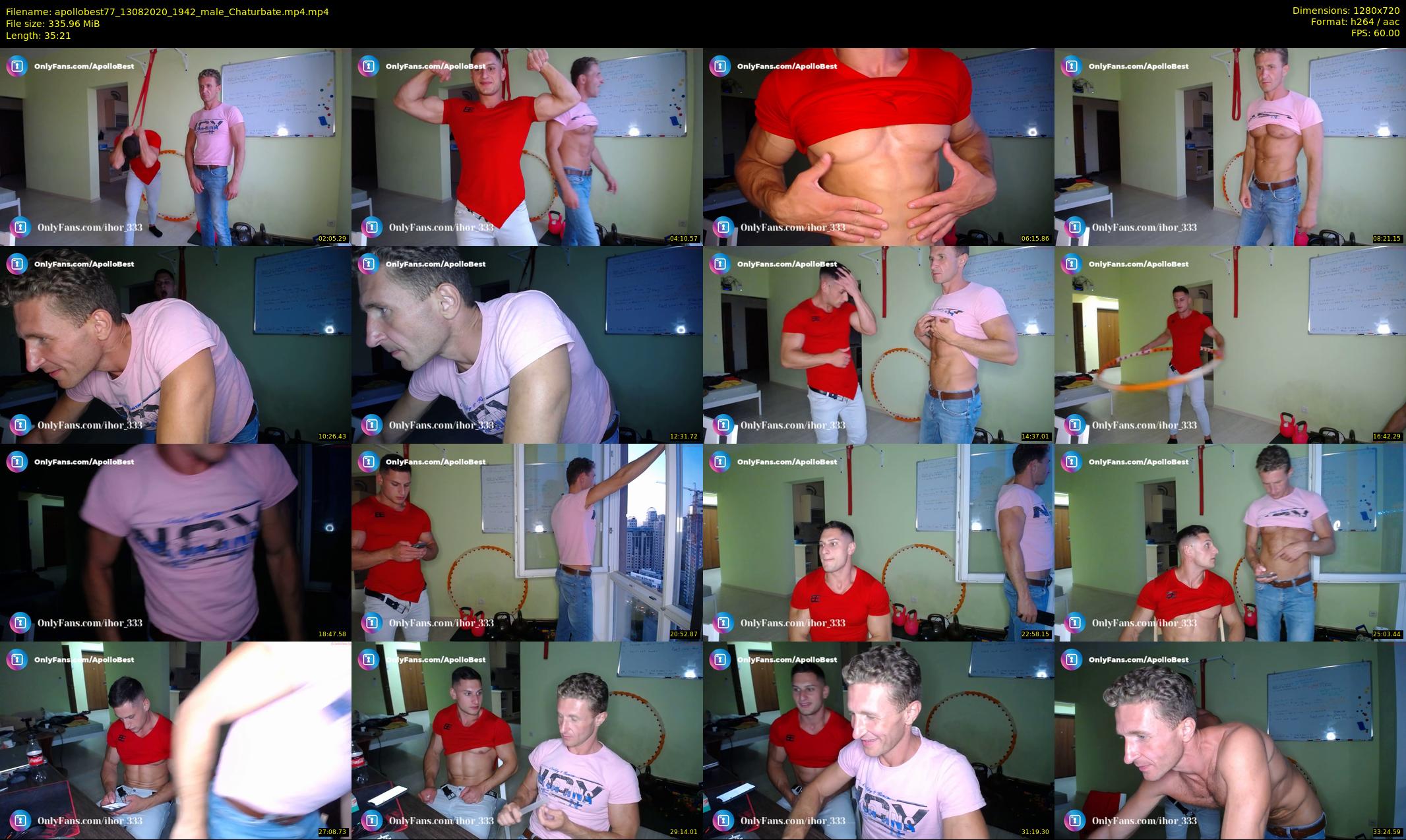 apollobest77 — 36 minute Chaturbate male cam show recording, 720p, Aug 13, 2020