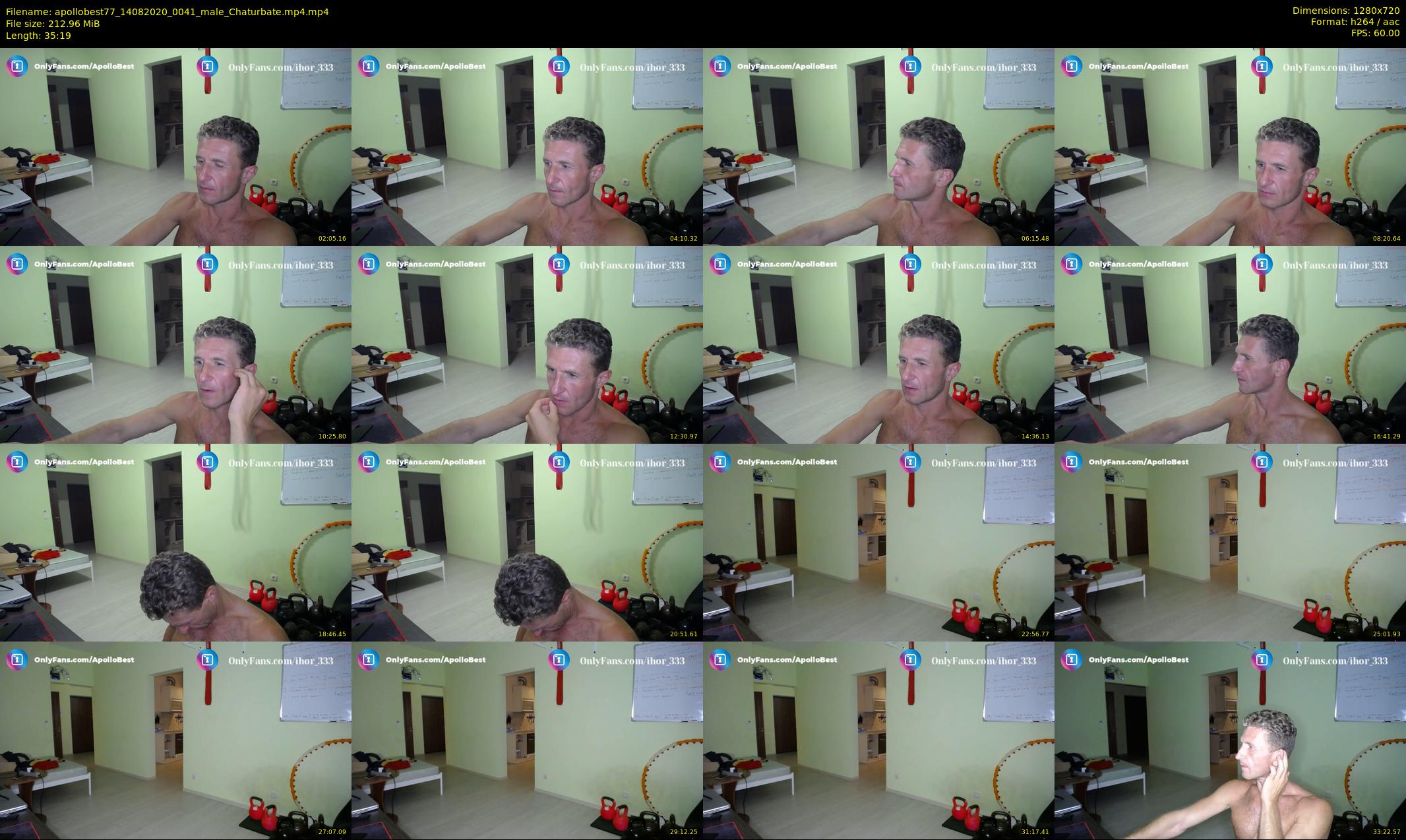 apollobest77 — 36 minute Chaturbate male cam show recording, 720p, Aug 14, 2020