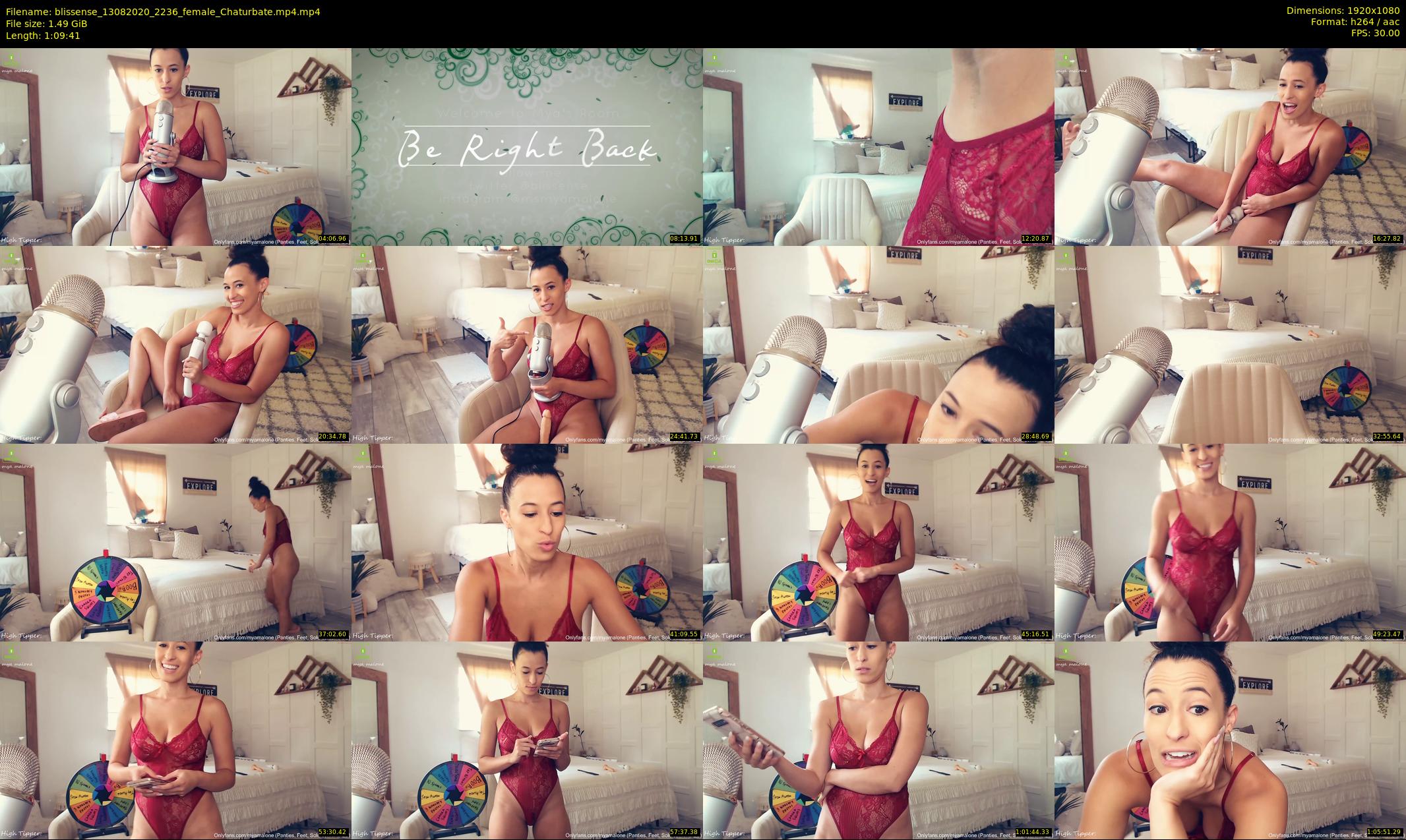 blissense — 70 minute Chaturbate female cam show recording, 1080p, Aug 13, 2020
