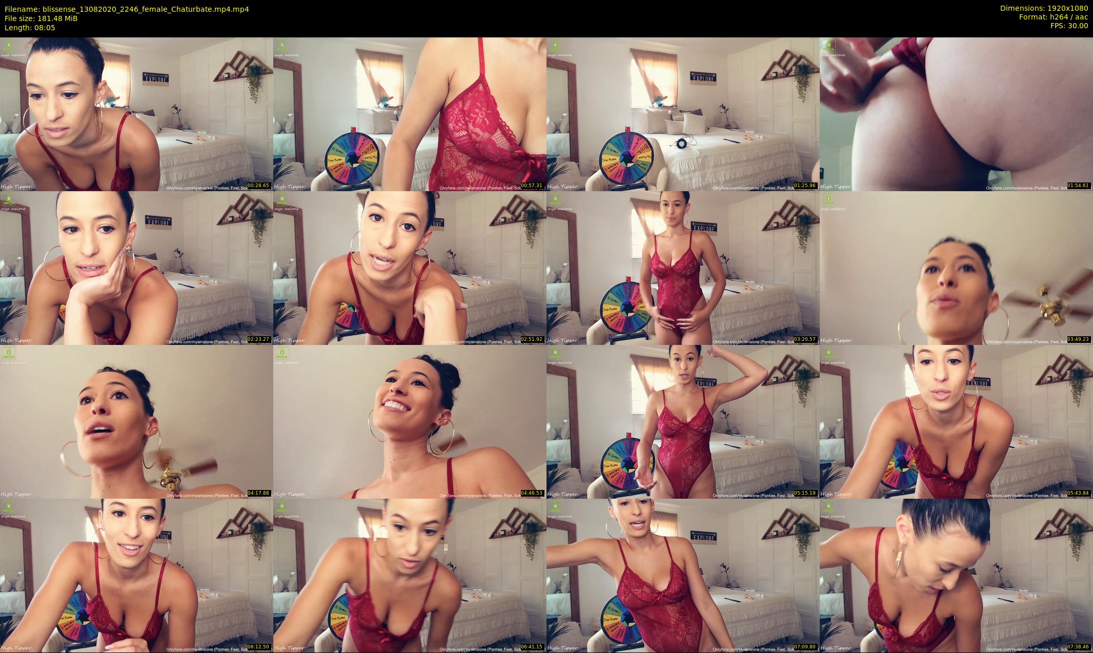 blissense — 9 minute Chaturbate female cam show recording, 1080p, Aug 13, 2020