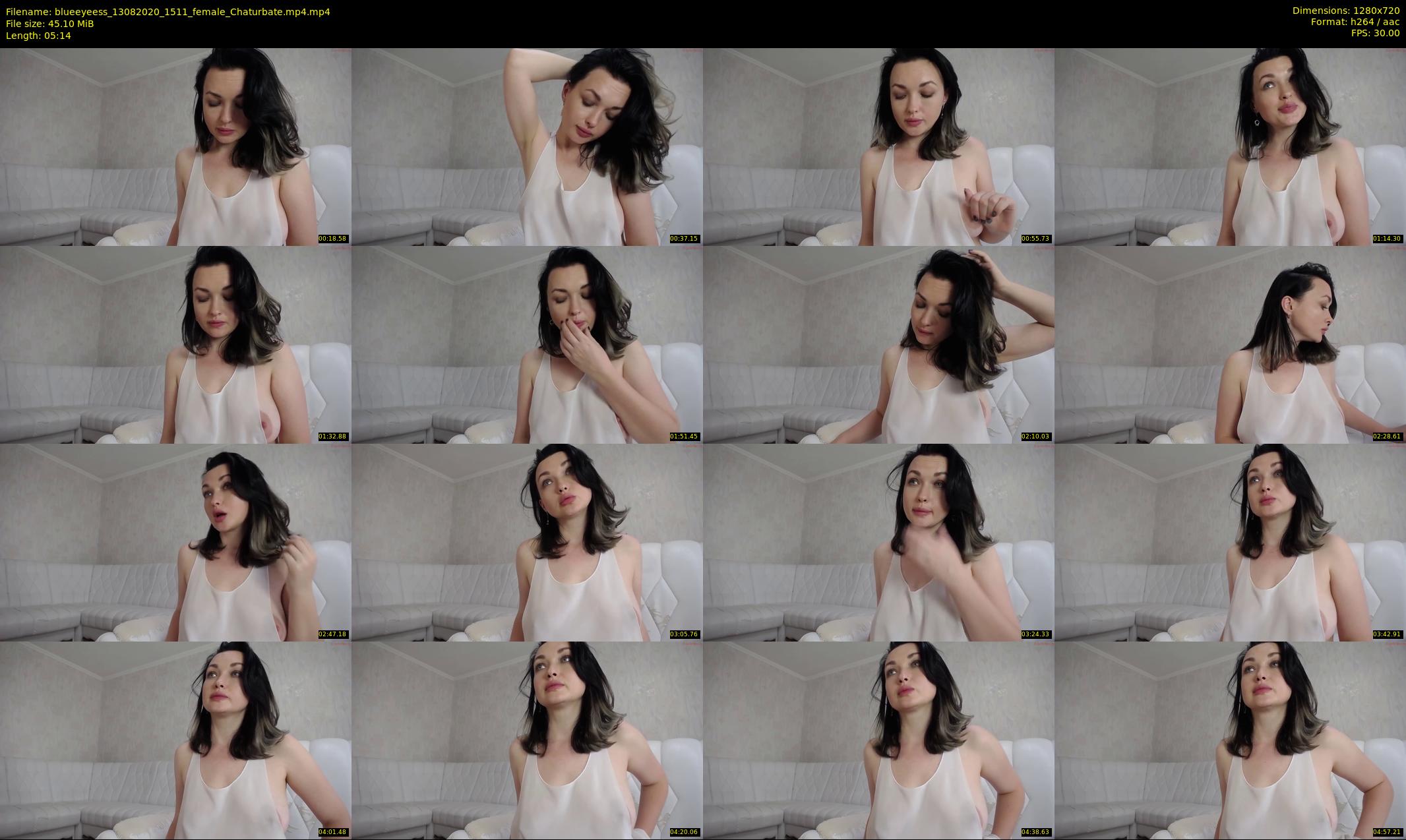 blueeyeess — 6 minute Chaturbate female cam show recording, 720p, Aug 13, 2020