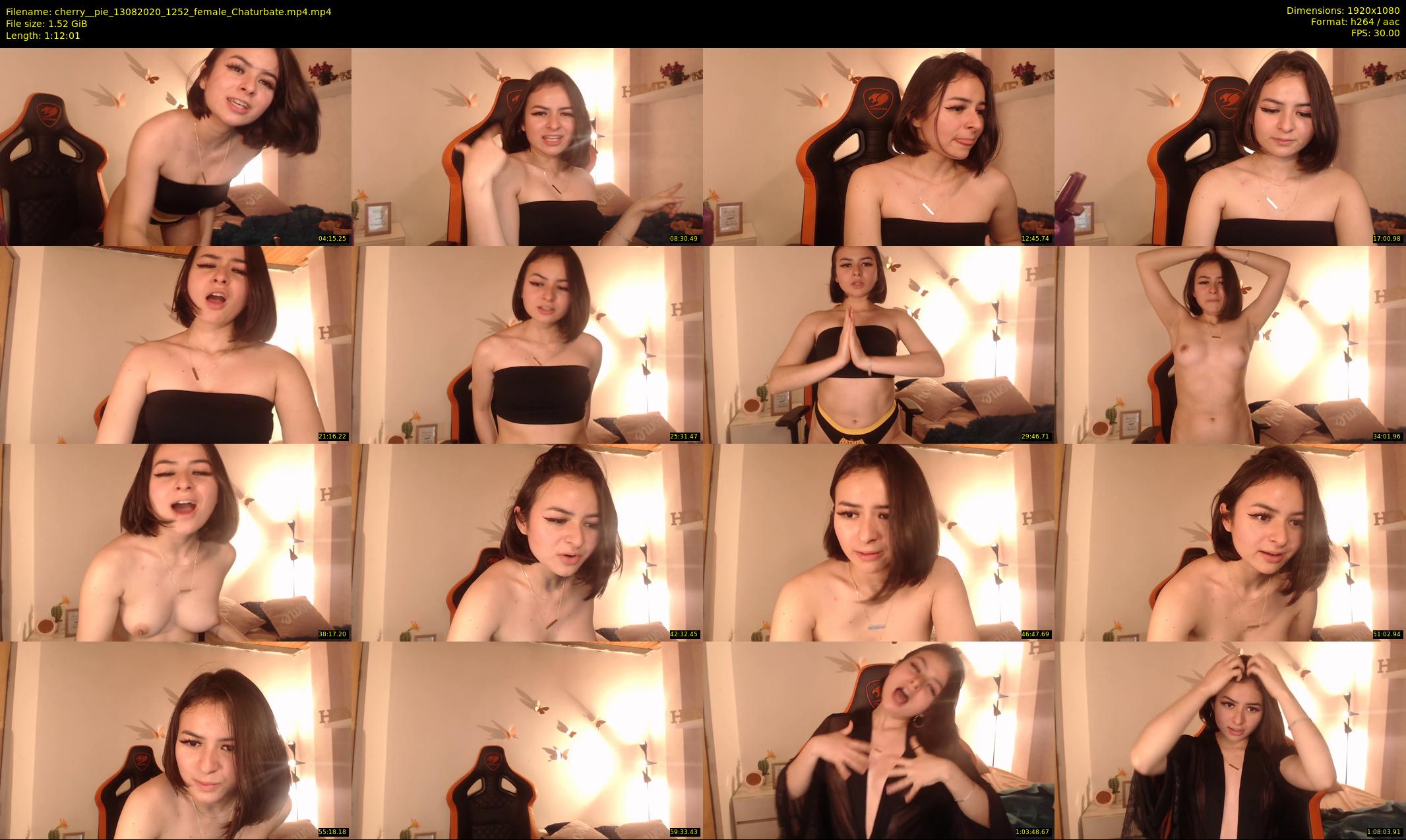 cherry__pie — 73 minute Chaturbate female cam show recording, 1080p, Aug 13, 2020