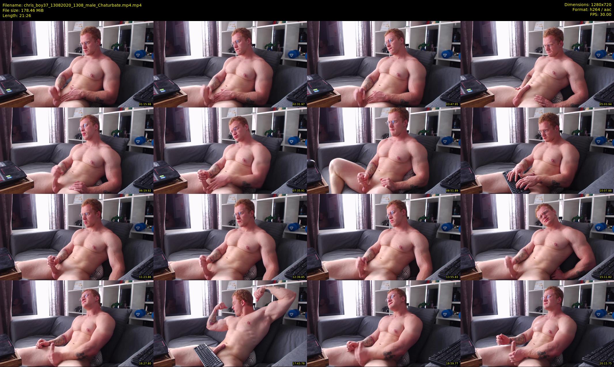 chris_boy37 — 22 minute Chaturbate male cam show recording, 720p, Aug 13, 2020