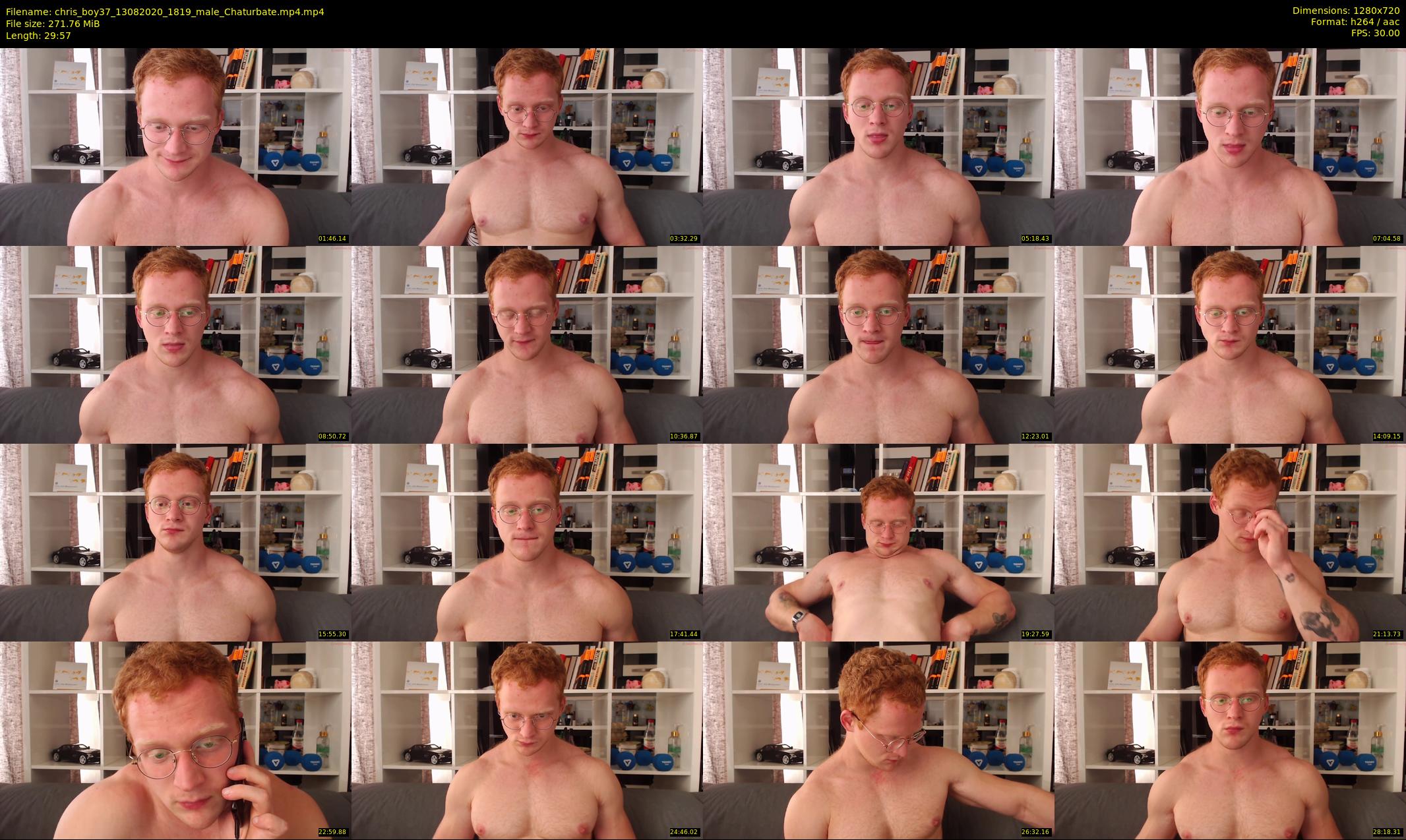 chris_boy37 — 30 minute Chaturbate male cam show recording, 720p, Aug 13, 2020