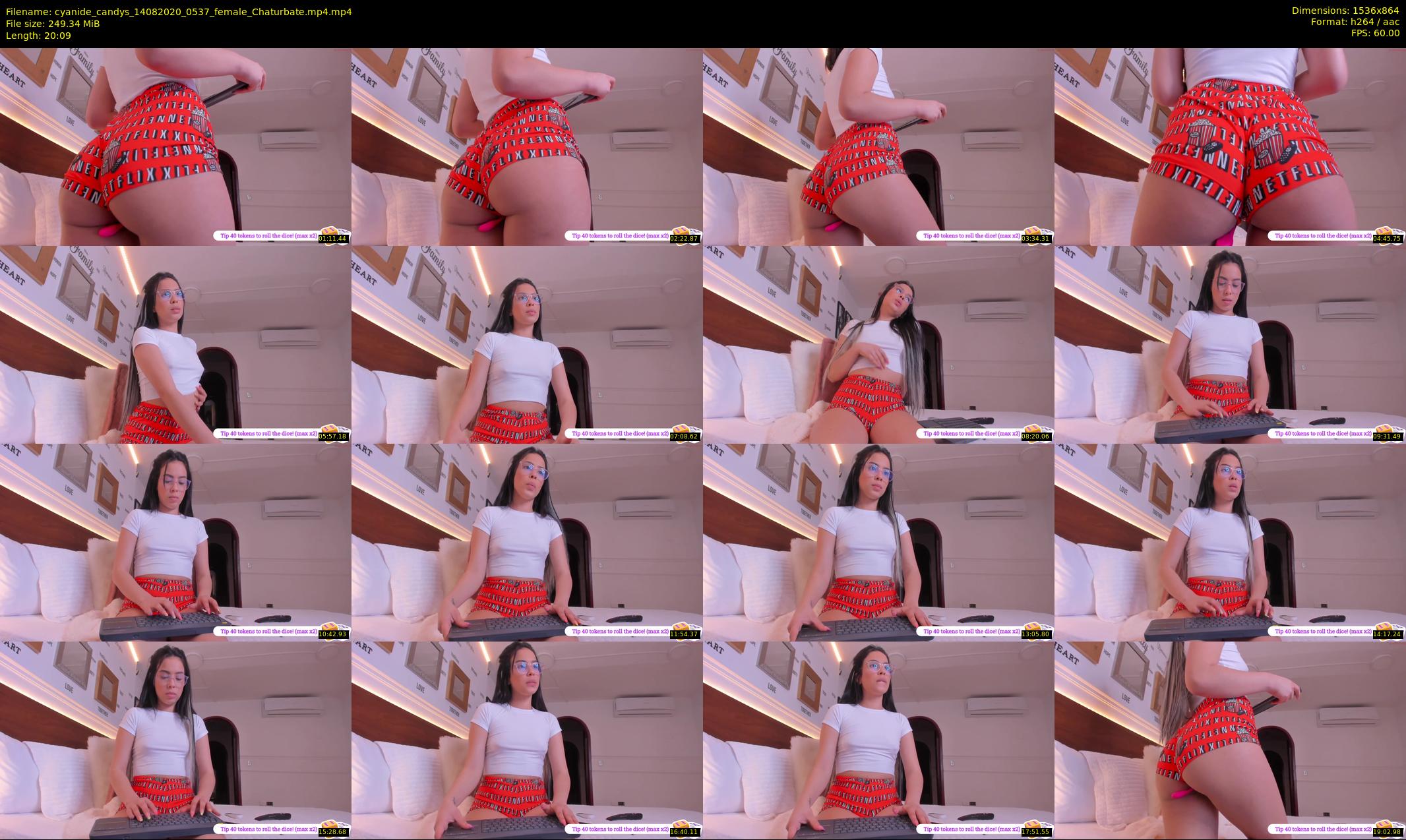 cyanide_candys — 21 minute Chaturbate female cam show recording, 720p, Aug 14, 2020