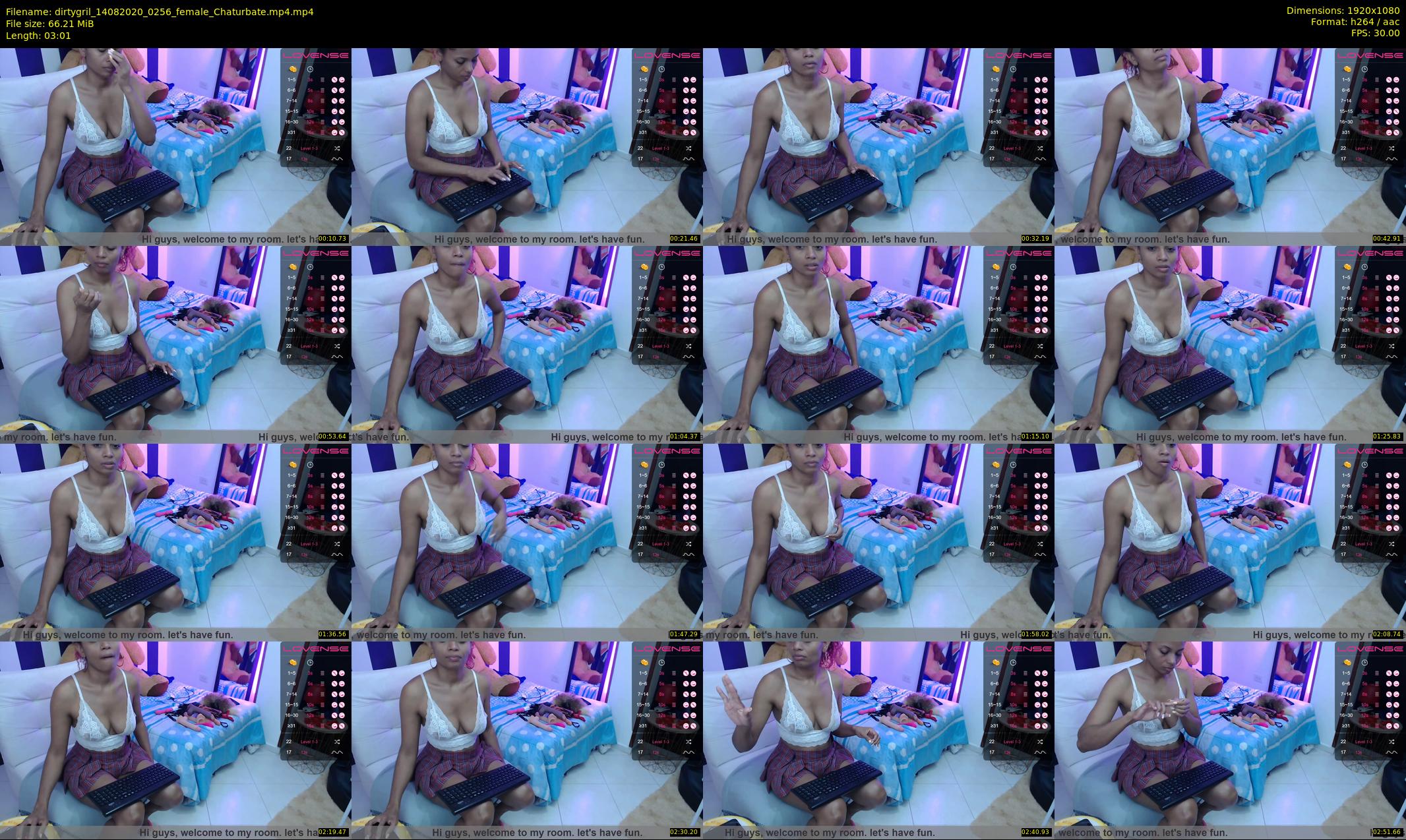 dirtygril — 4 minute Chaturbate female cam show recording, 1080p, Aug 14, 2020