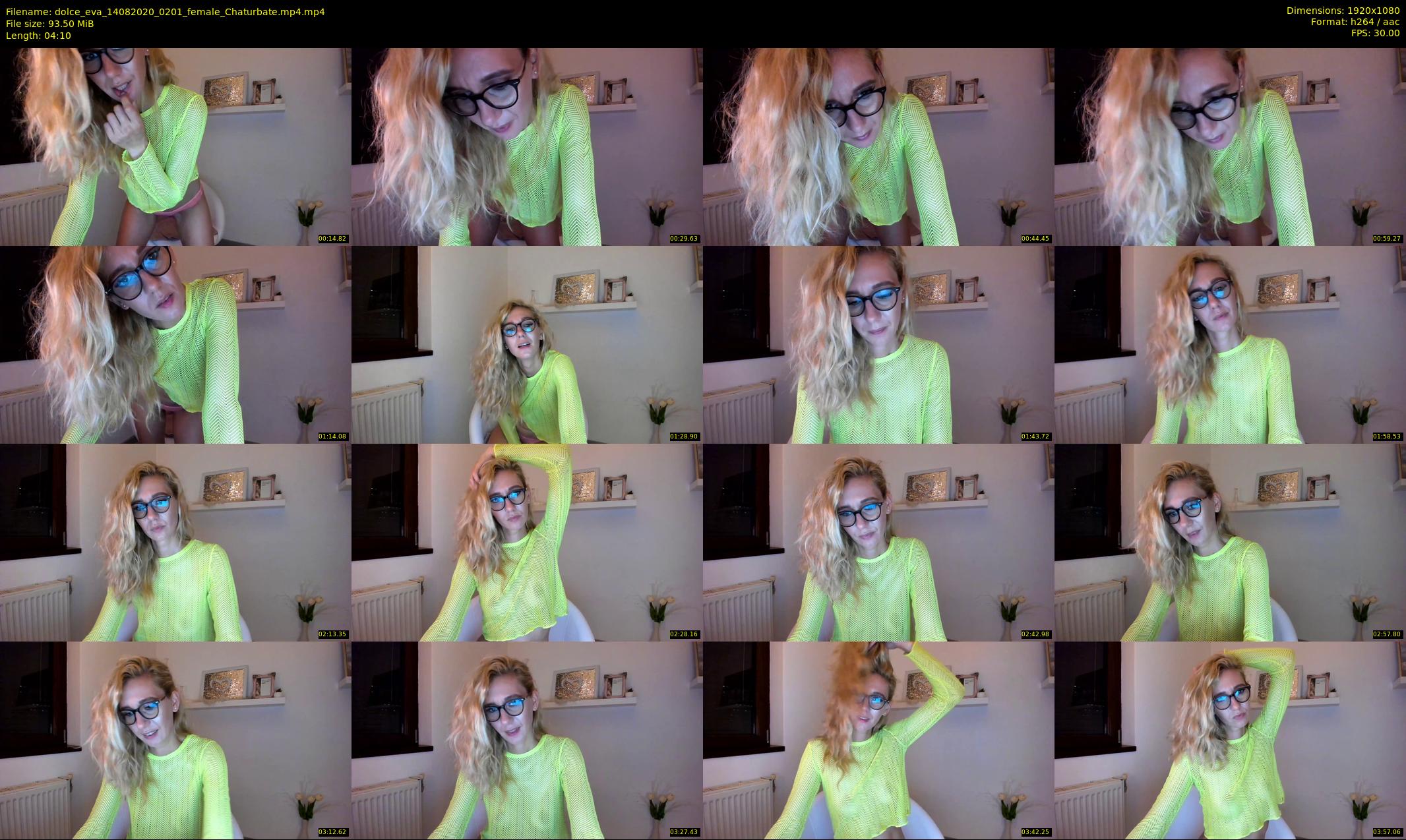 dolce_eva — 5 minute Chaturbate female cam show recording, 1080p, Aug 14, 2020