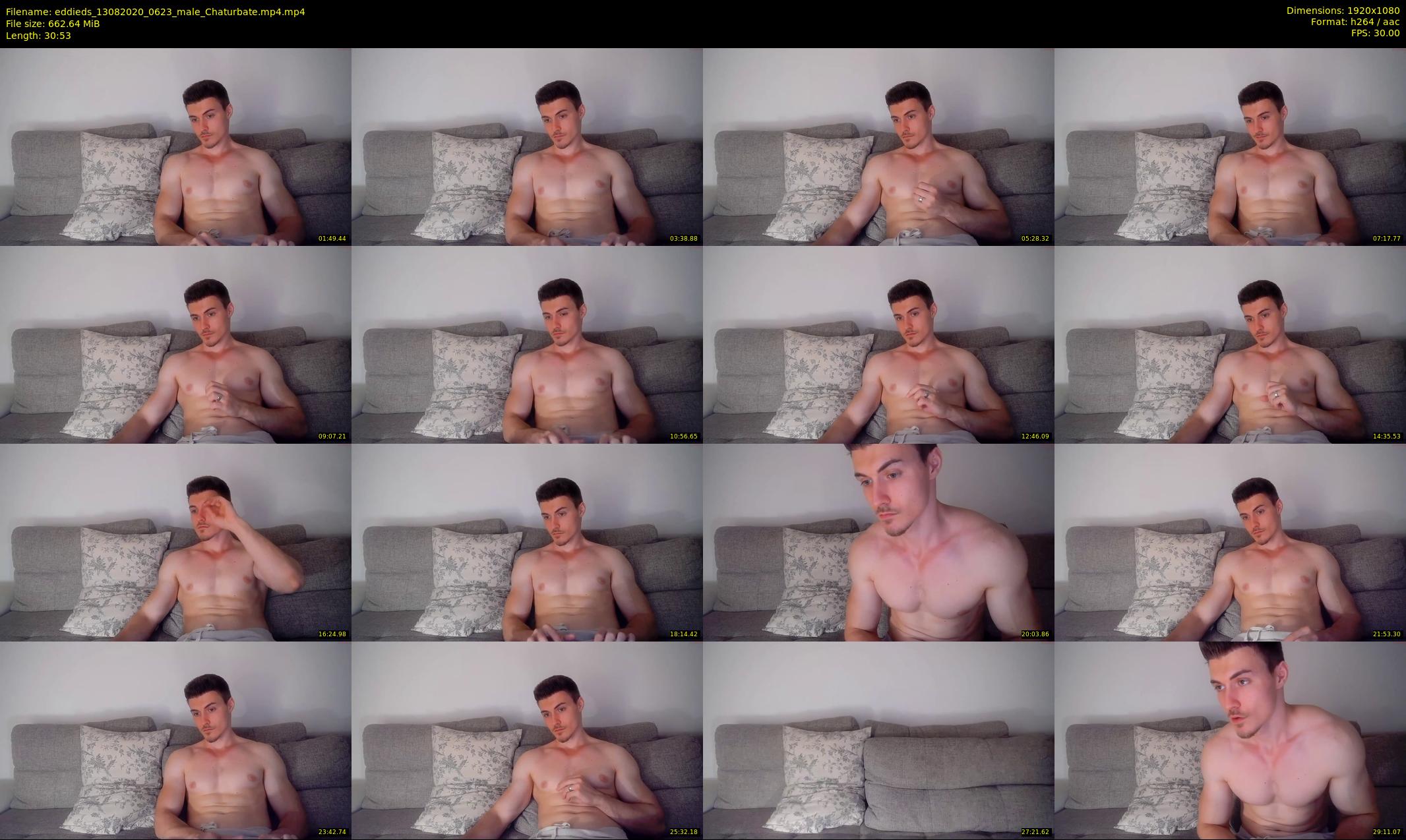 eddieds — 31 minute Chaturbate male cam show recording, 1080p, Aug 13, 2020
