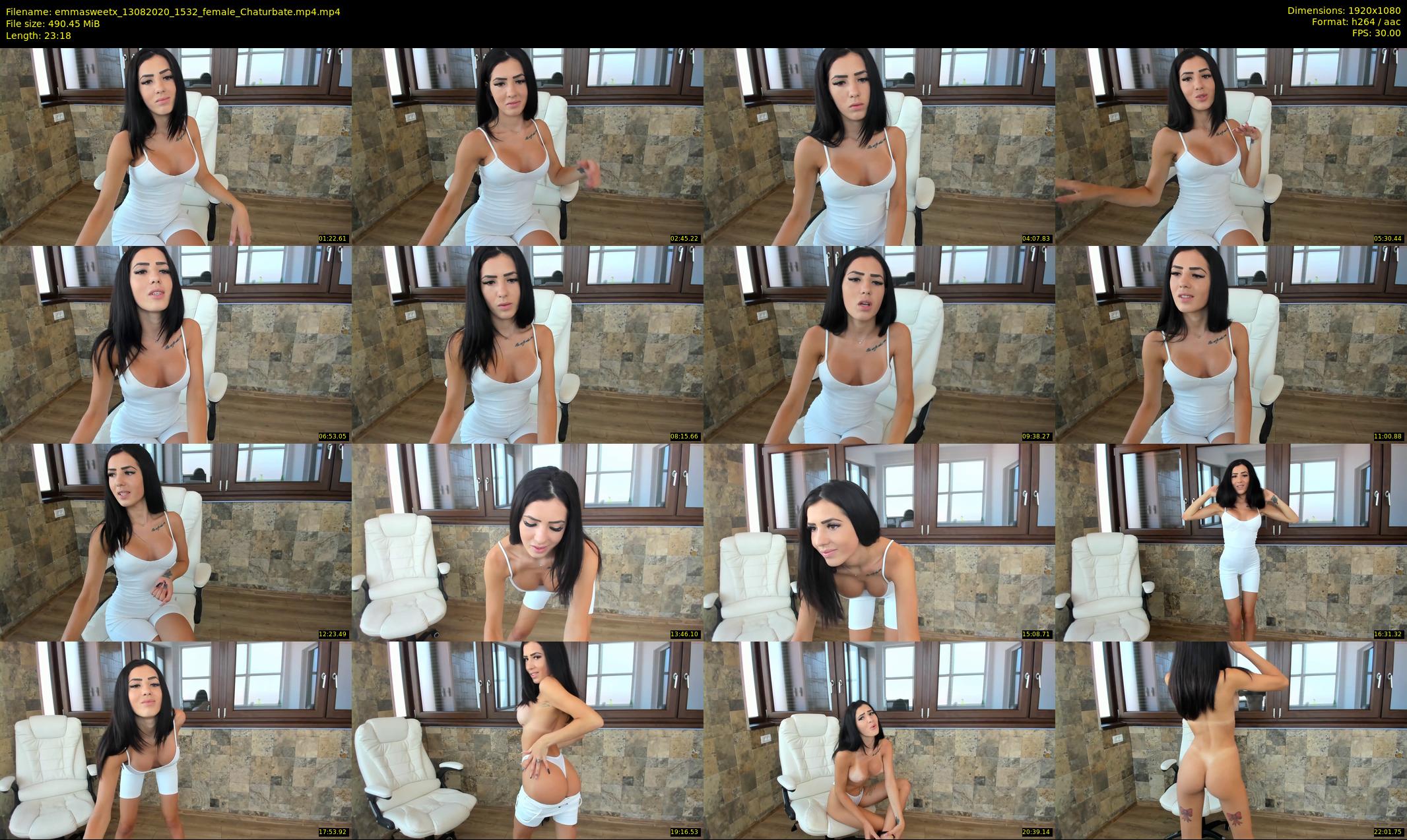 emmasweetx — 24 minute Chaturbate couple cam show recording, 1080p, Aug 13, 2020