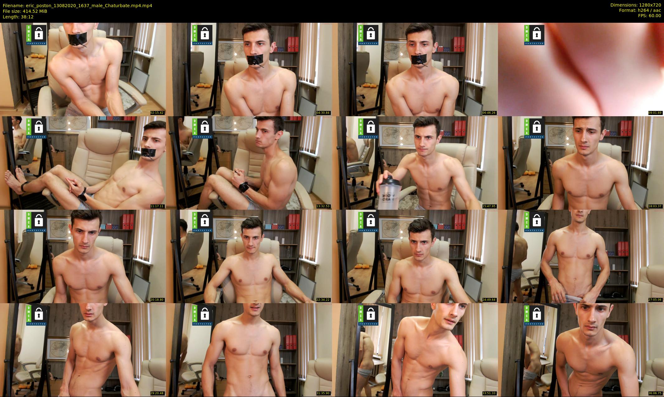 eric_poston — 39 minute Chaturbate male cam show recording, 720p, Aug 13, 2020