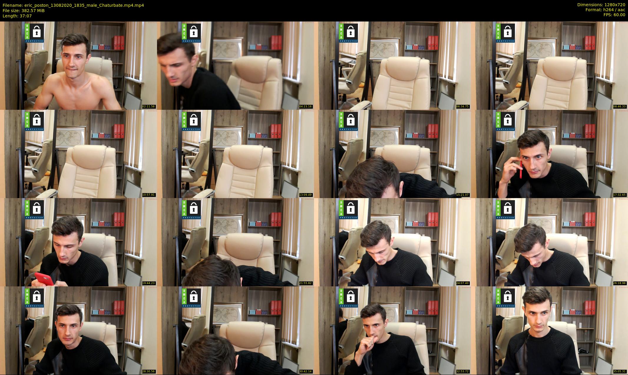 eric_poston — 38 minute Chaturbate male cam show recording, 720p, Aug 13, 2020