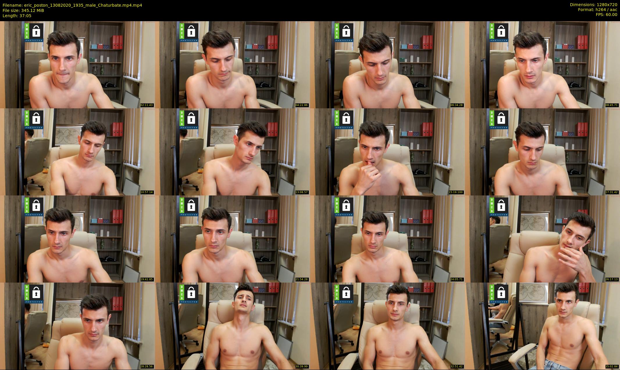 eric_poston — 38 minute Chaturbate male cam show recording, 720p, Aug 13, 2020