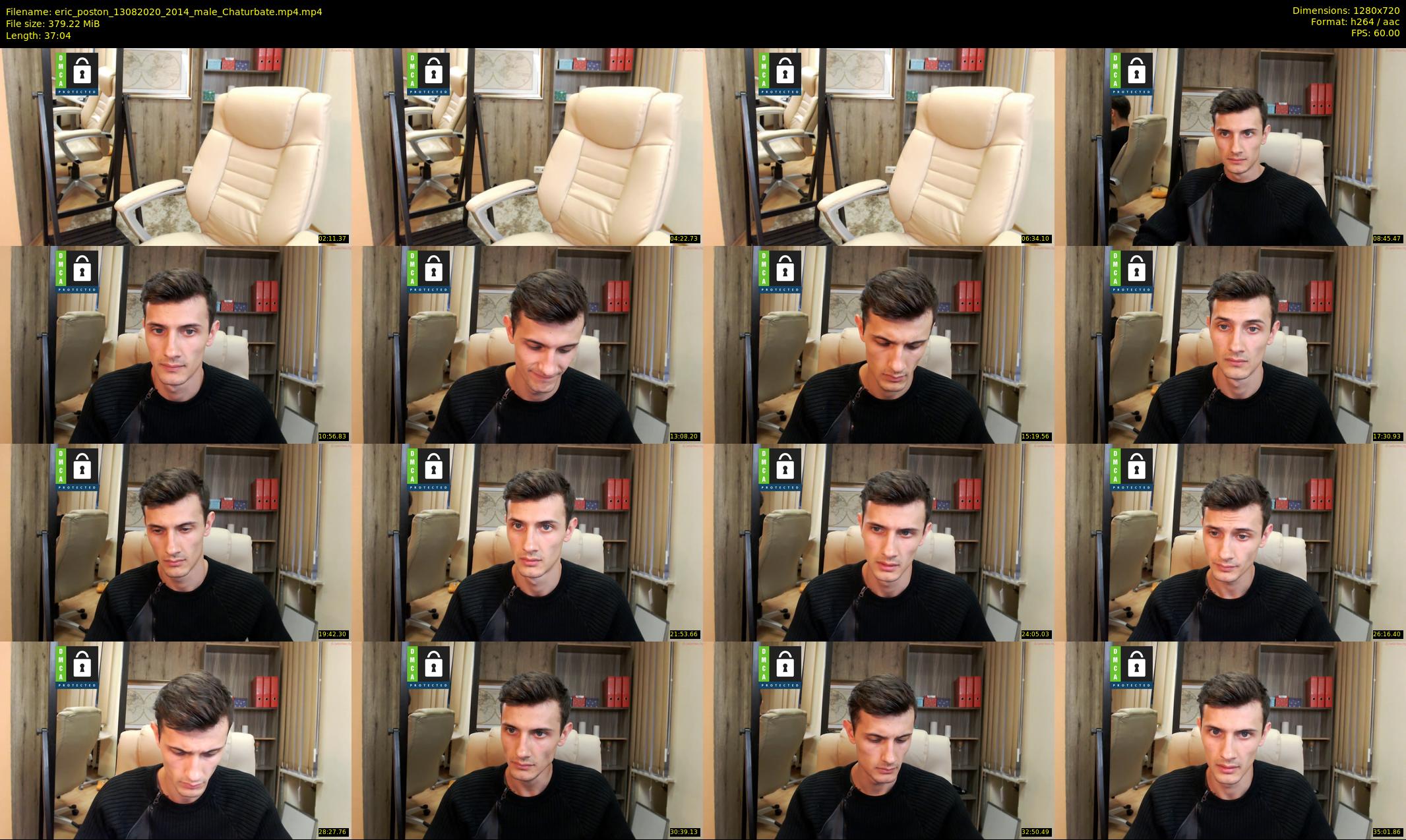 eric_poston — 38 minute Chaturbate male cam show recording, 720p, Aug 13, 2020