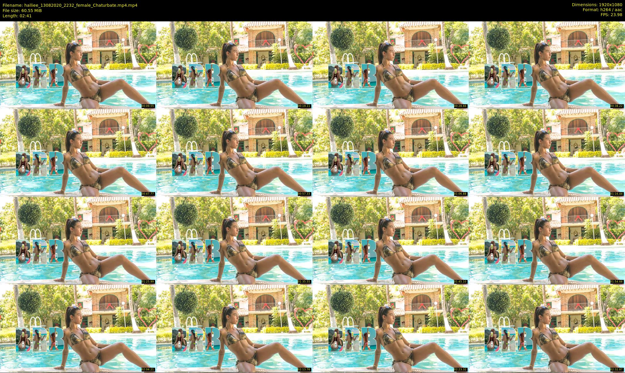 halliee — 3 minute Chaturbate couple cam show recording, 1080p, Aug 13, 2020