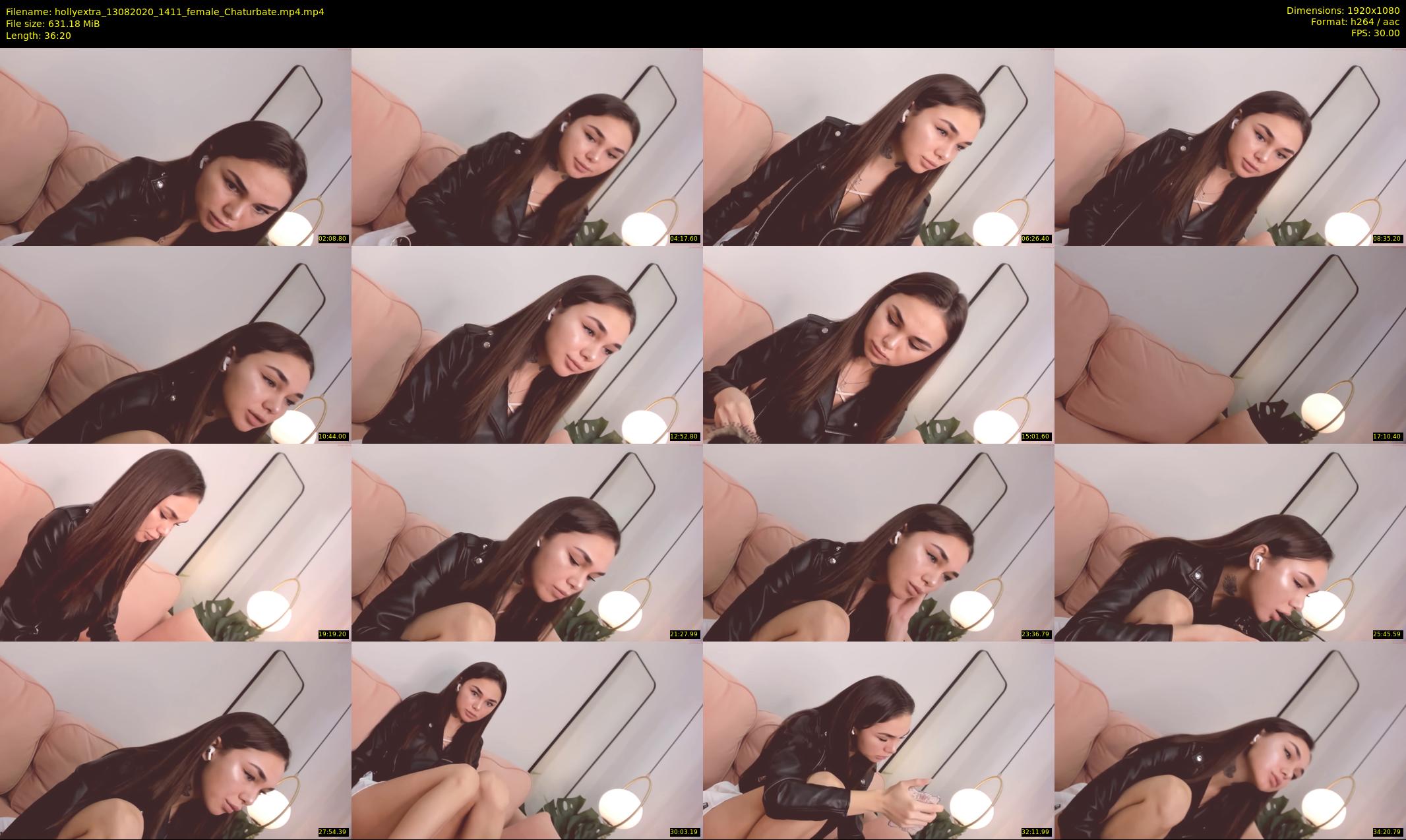 hollyextra — 37 minute Chaturbate female cam show recording, 1080p, Aug 13, 2020