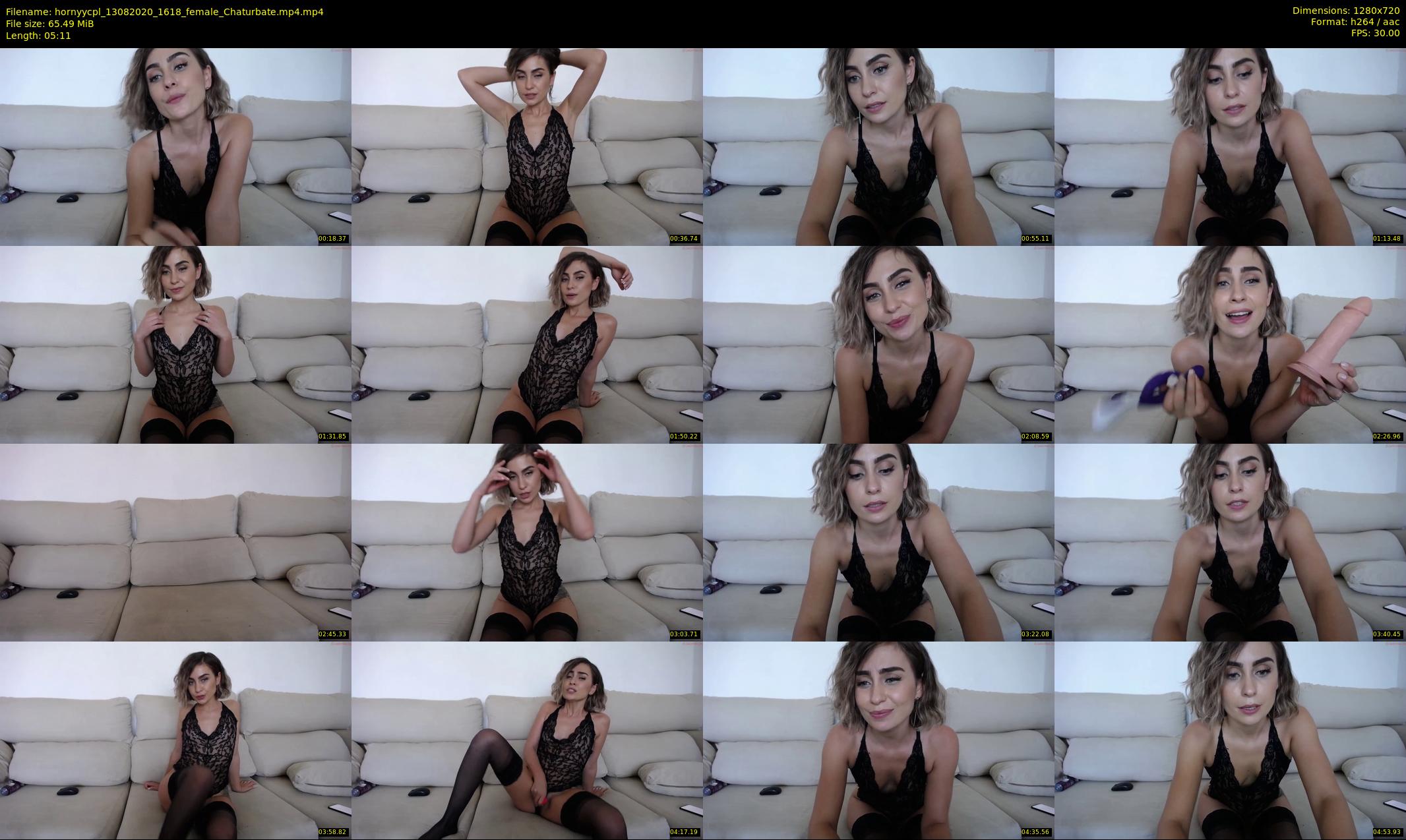 hornyycpl — 6 minute Chaturbate couple cam show recording, 720p, Aug 13, 2020