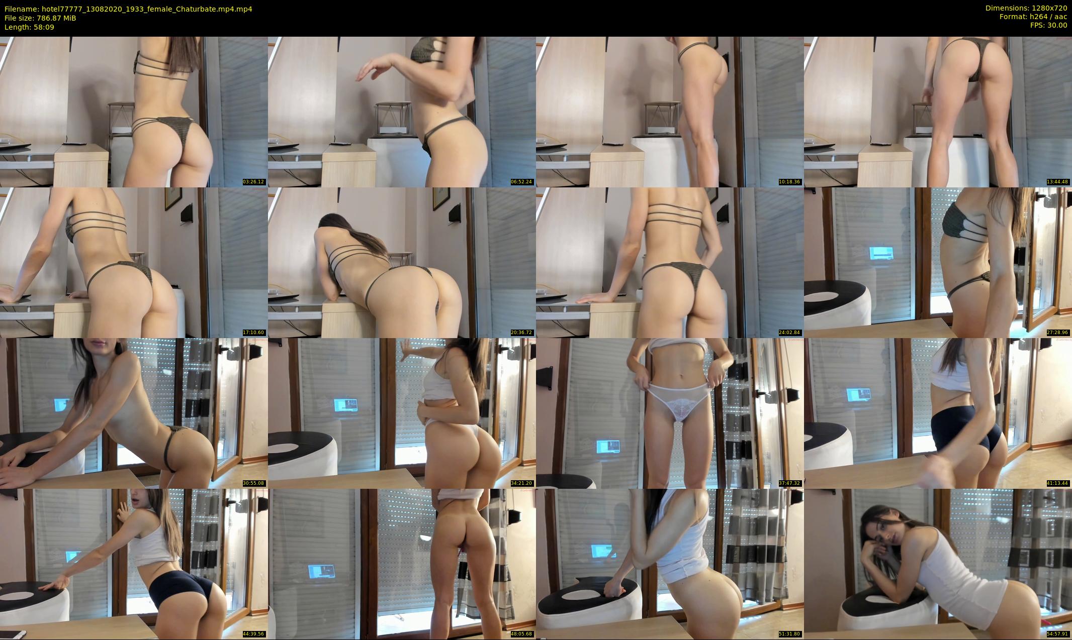 hotel77777 — 59 minute Chaturbate female cam show recording, 720p, Aug 13, 2020