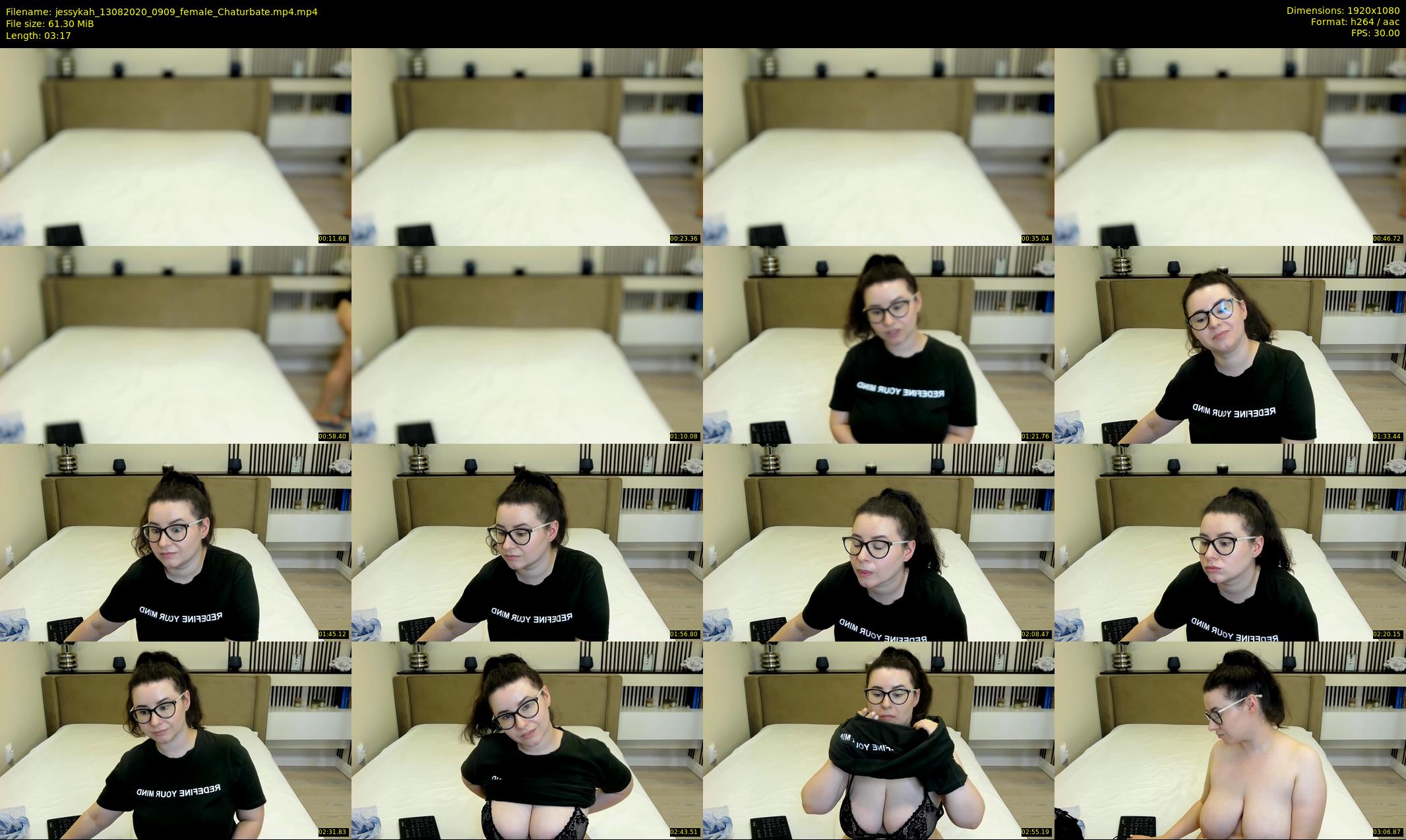 jessykah — 4 minute Chaturbate female cam show recording, 1080p, Aug 13, 2020