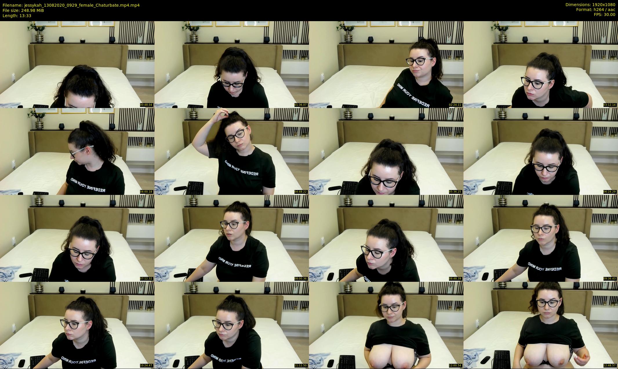 jessykah — 14 minute Chaturbate female cam show recording, 1080p, Aug 13, 2020