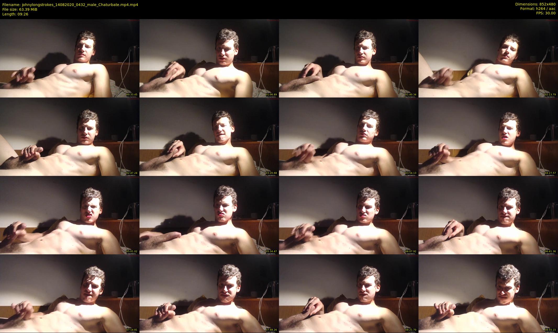 johnylongstrokes — 10 minute Chaturbate male cam show recording, 480p, Aug 14, 2020