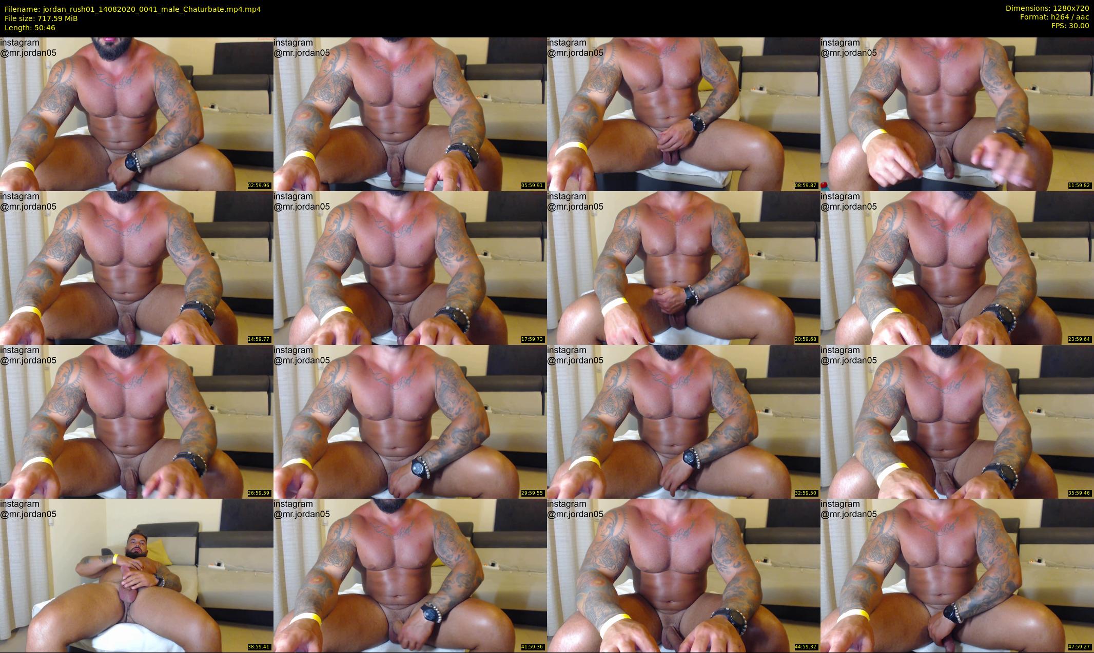 jordan_rush01 — 51 minute Chaturbate male cam show recording, 720p, Aug 14, 2020
