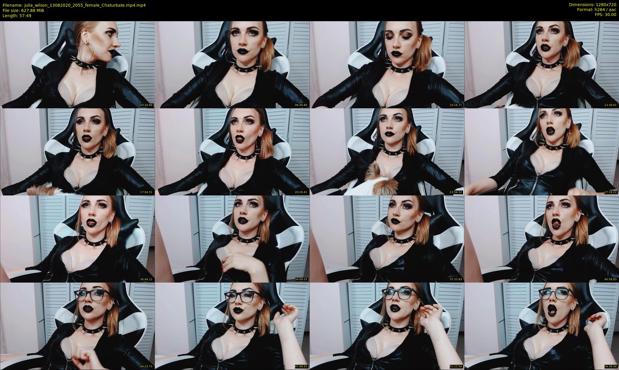 julia_wilson — 58 minute Chaturbate female cam show recording, 720p, Aug 13, 2020