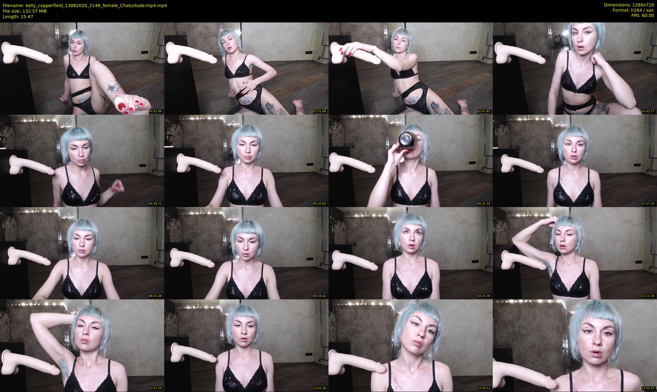 kelly_copperfield — 16 minute Chaturbate female cam show recording, 720p, Aug 13, 2020