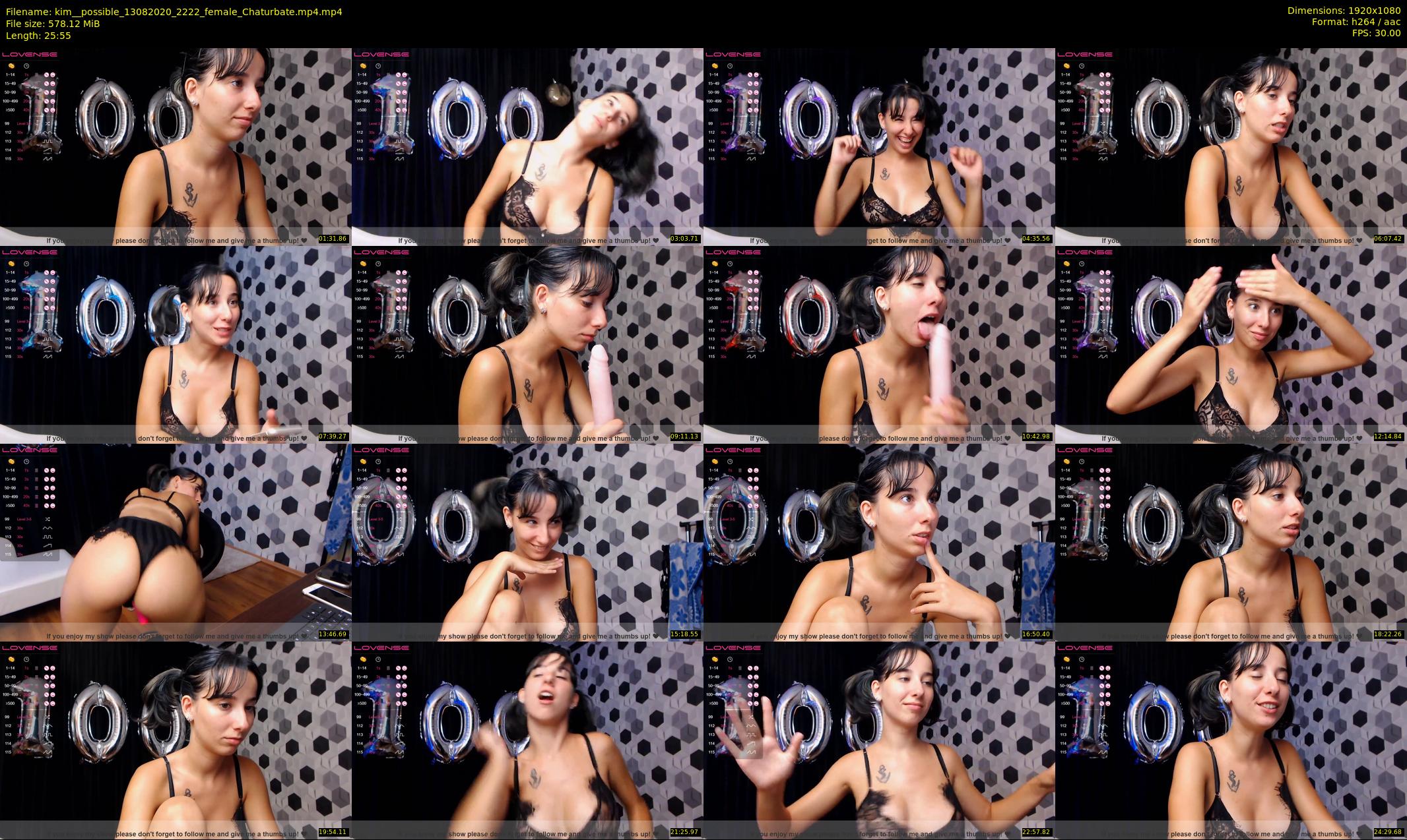 kim__possible — 26 minute Chaturbate female cam show recording, 1080p, Aug 13, 2020