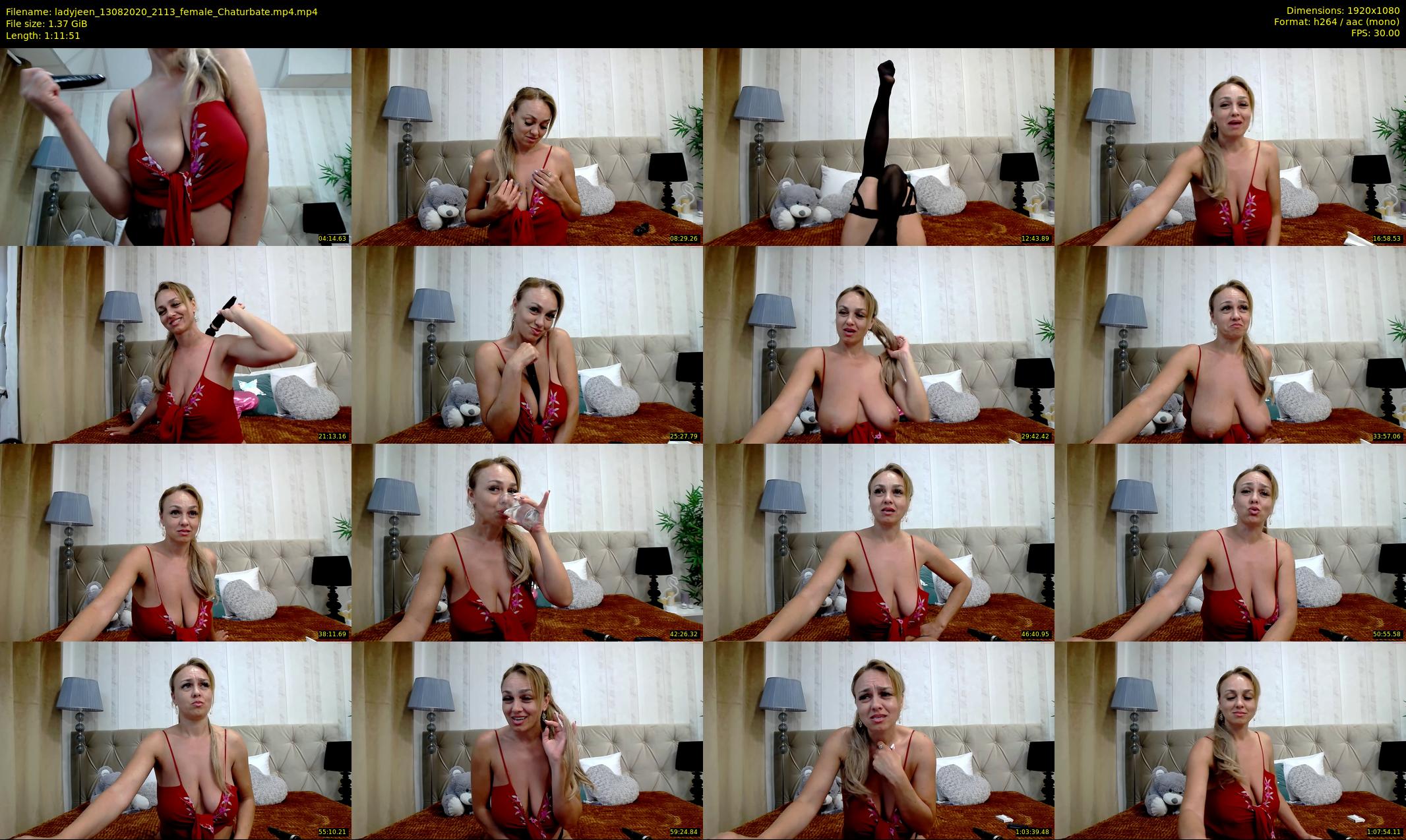 ladyjeen — 72 minute Chaturbate female cam show recording, 1080p, Aug 13, 2020