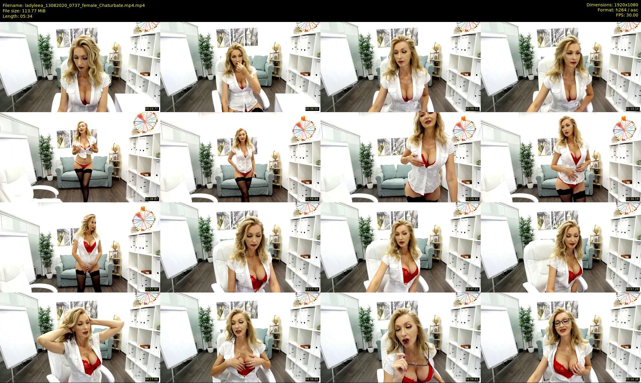 ladyleea — 6 minute Chaturbate female cam show recording, 1080p, Aug 13, 2020