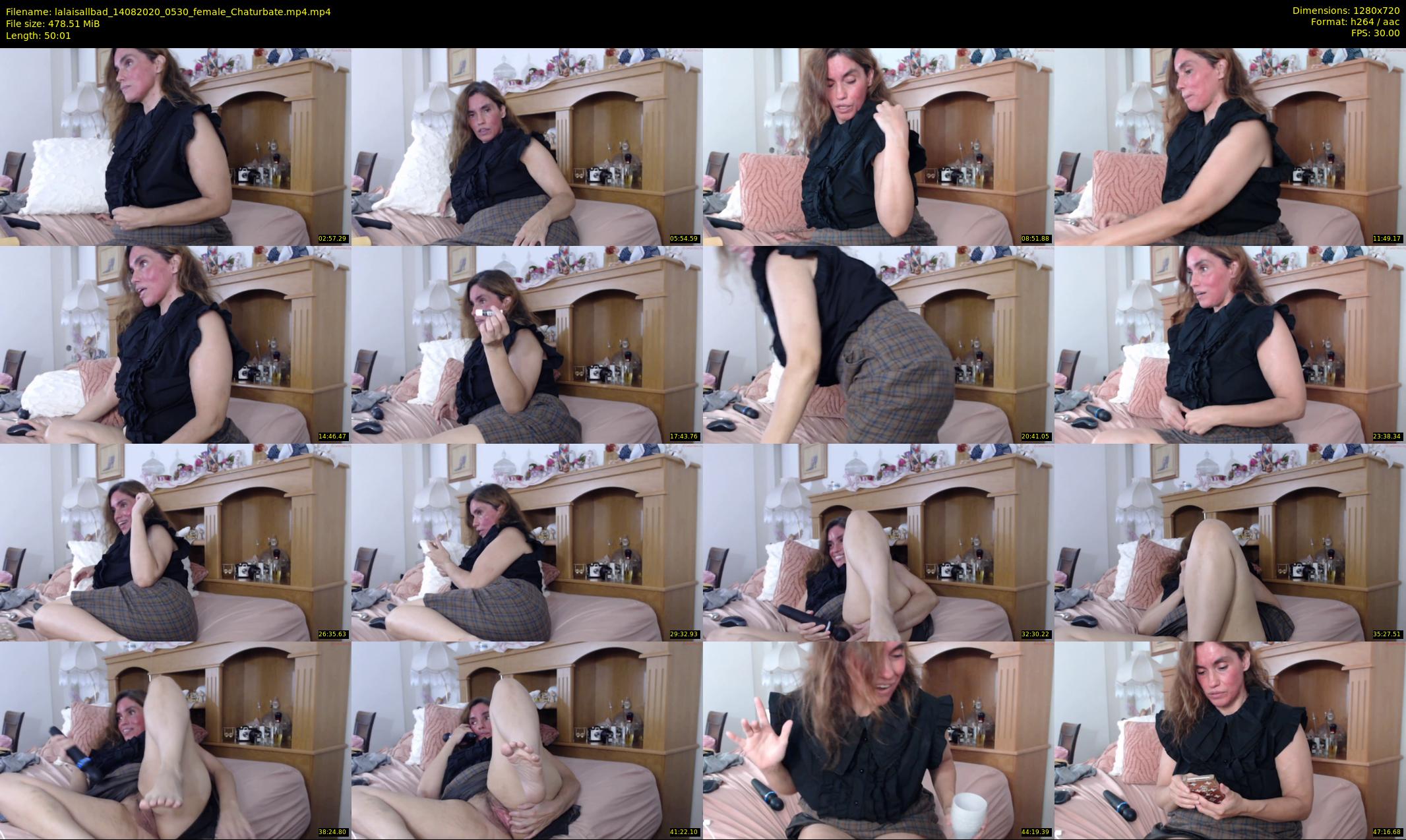 lalaisallbad — 51 minute Chaturbate female cam show recording, 720p, Aug 14, 2020