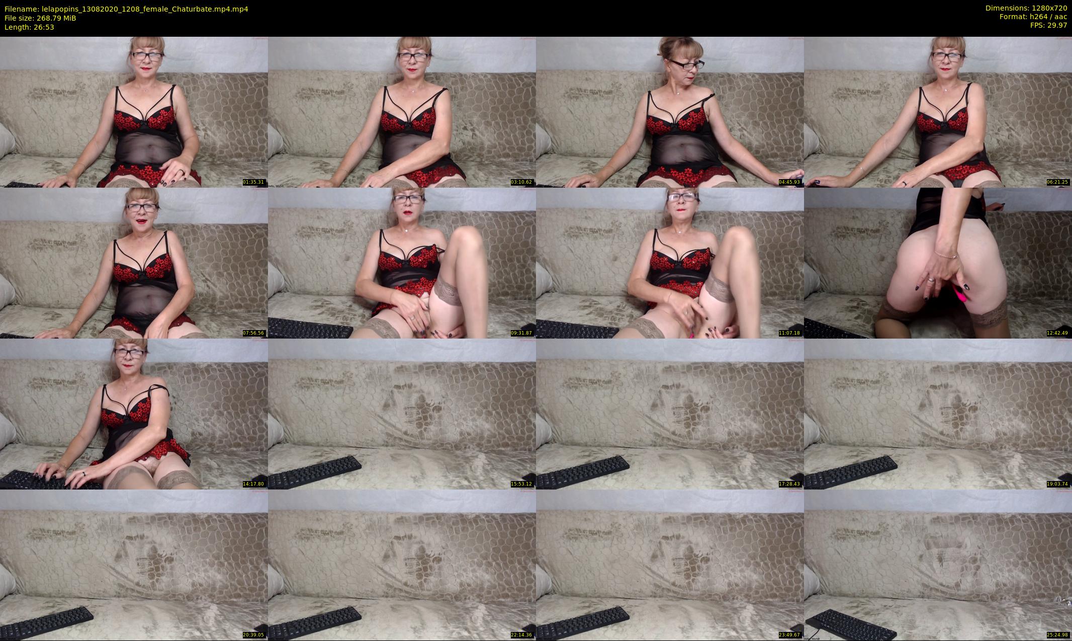 lelapopins — 27 minute Chaturbate female cam show recording, 720p, Aug 13, 2020